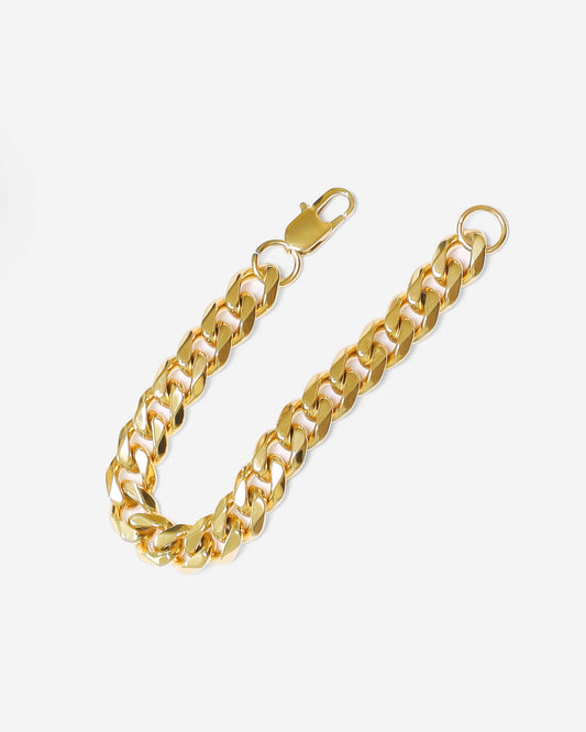 GD Cuban Bracelet 22k Gold Vermeil 10.5mm X 7.5Inch