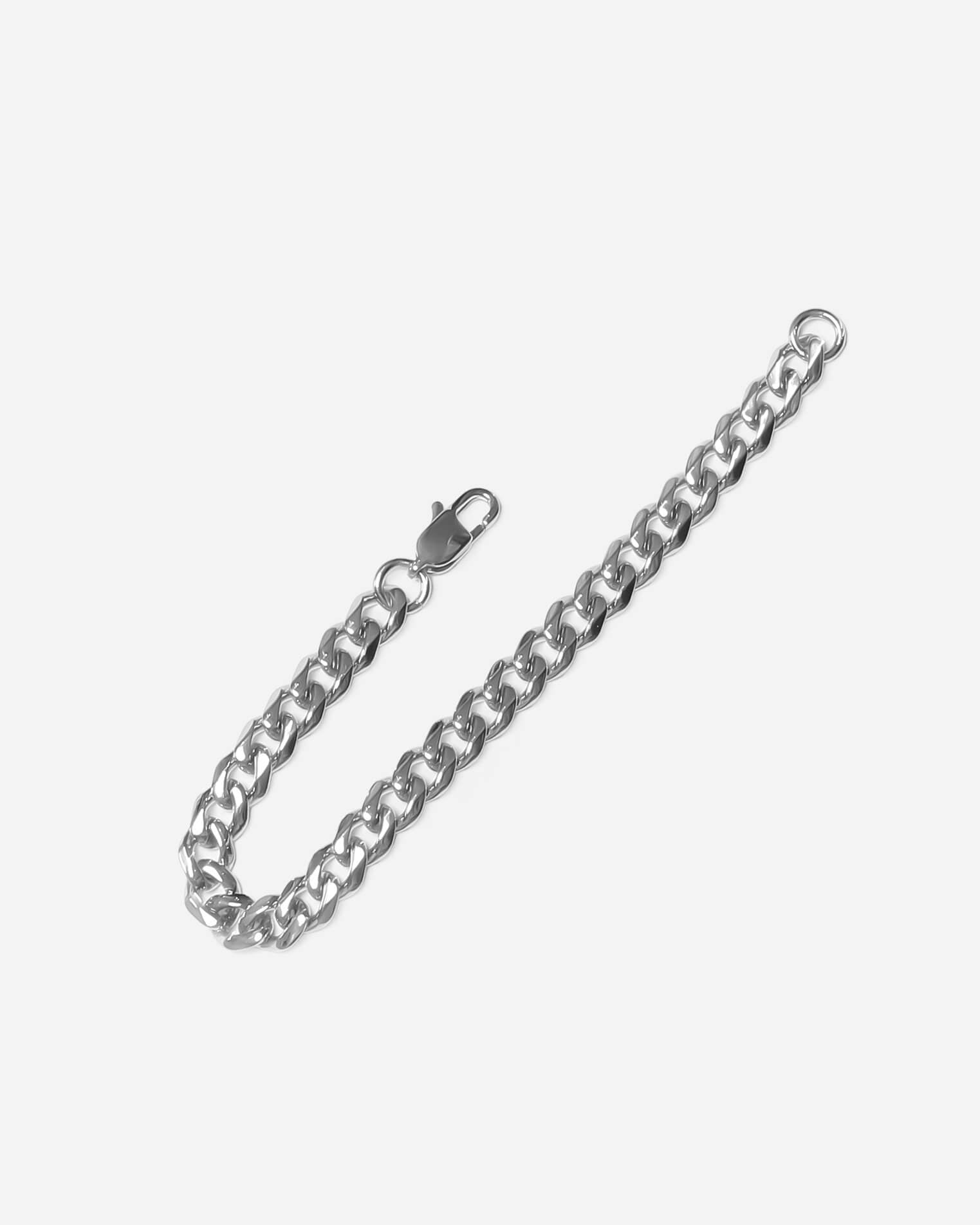 GD Cuban Stainless Steel Bracelet 7mmx6.5inch