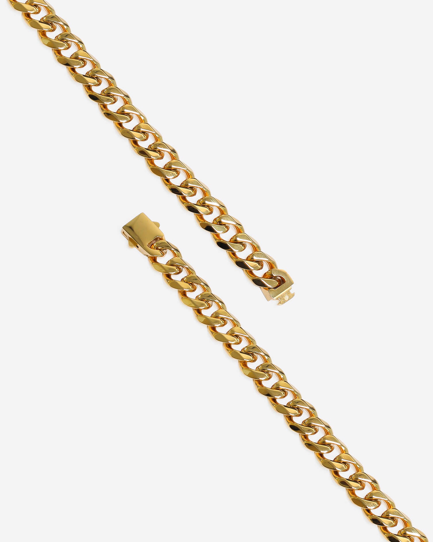 GD Cubic Chain 10.5MM X 60CM Gold Plated