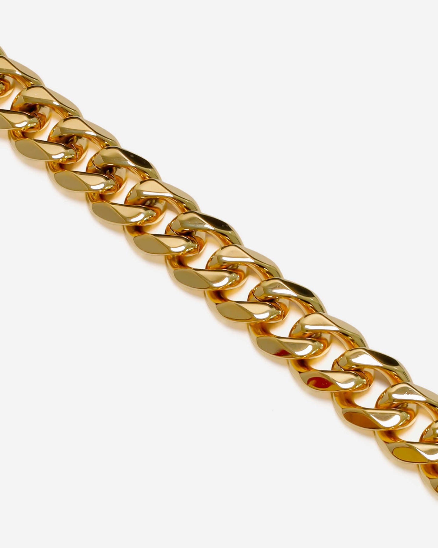 GD Cuban Bracelet 9mm x 7 Inch 22k Gold Plated