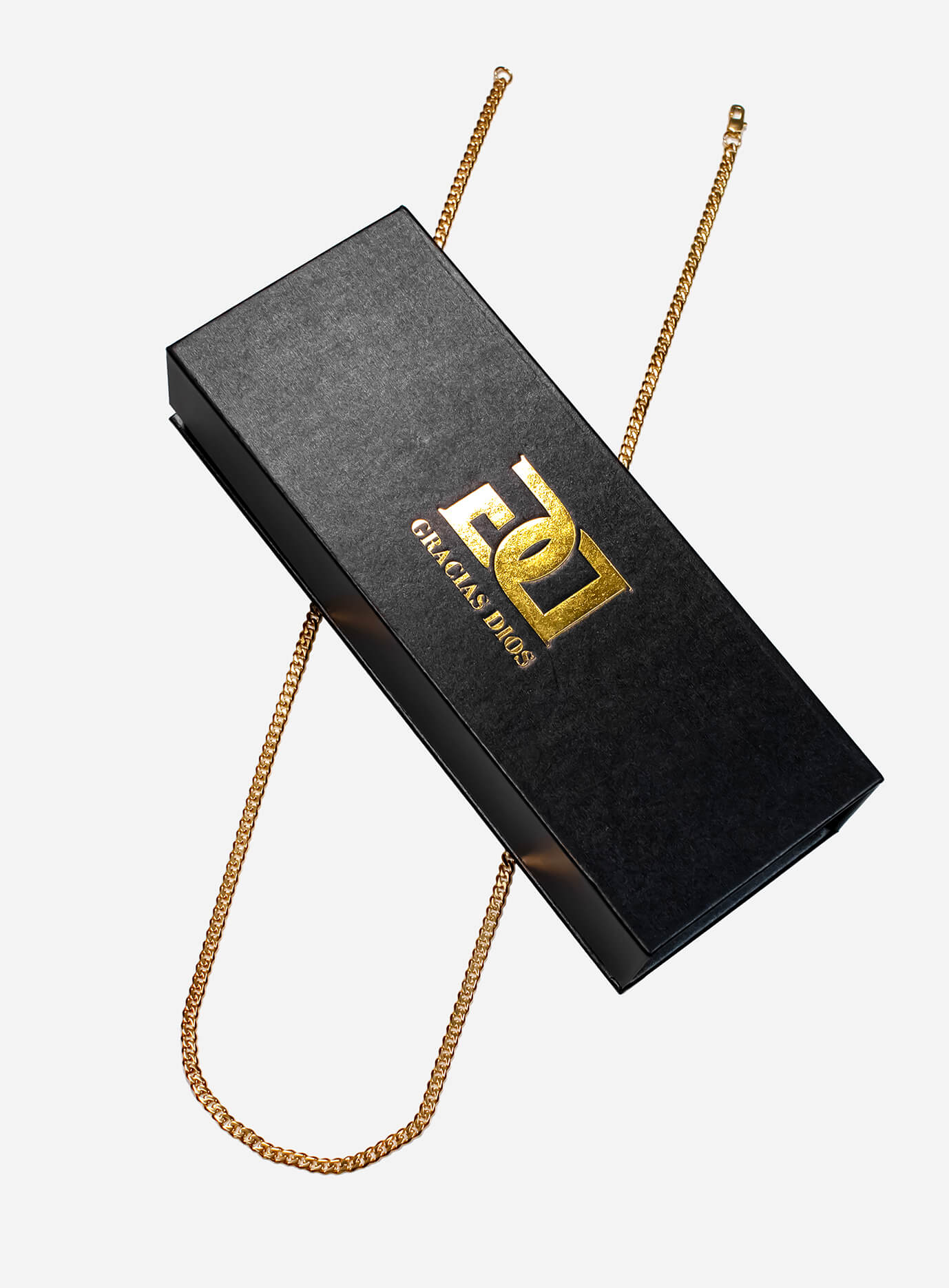 GD Cuban Chain (Gold) 4CM