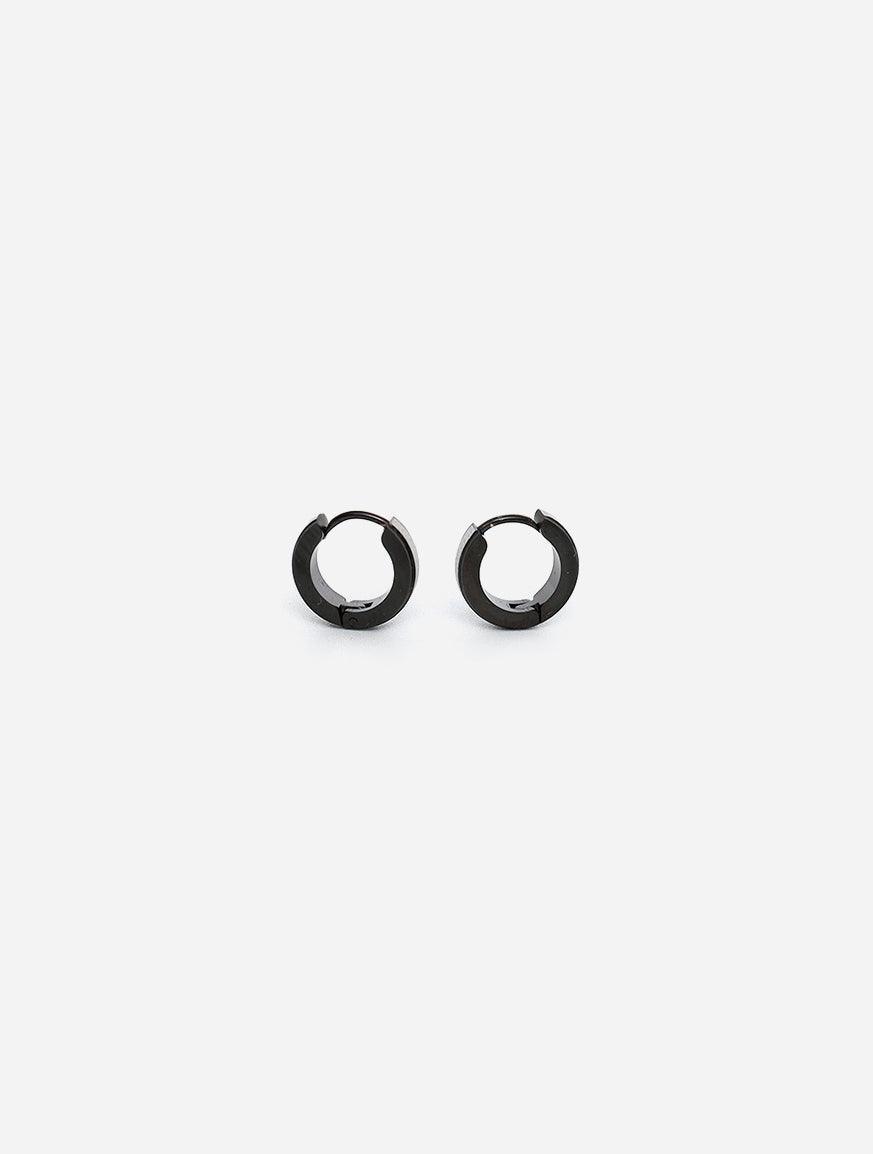Gracias Dios Circle Hoop Hinged Earring - Challenger Streetwear