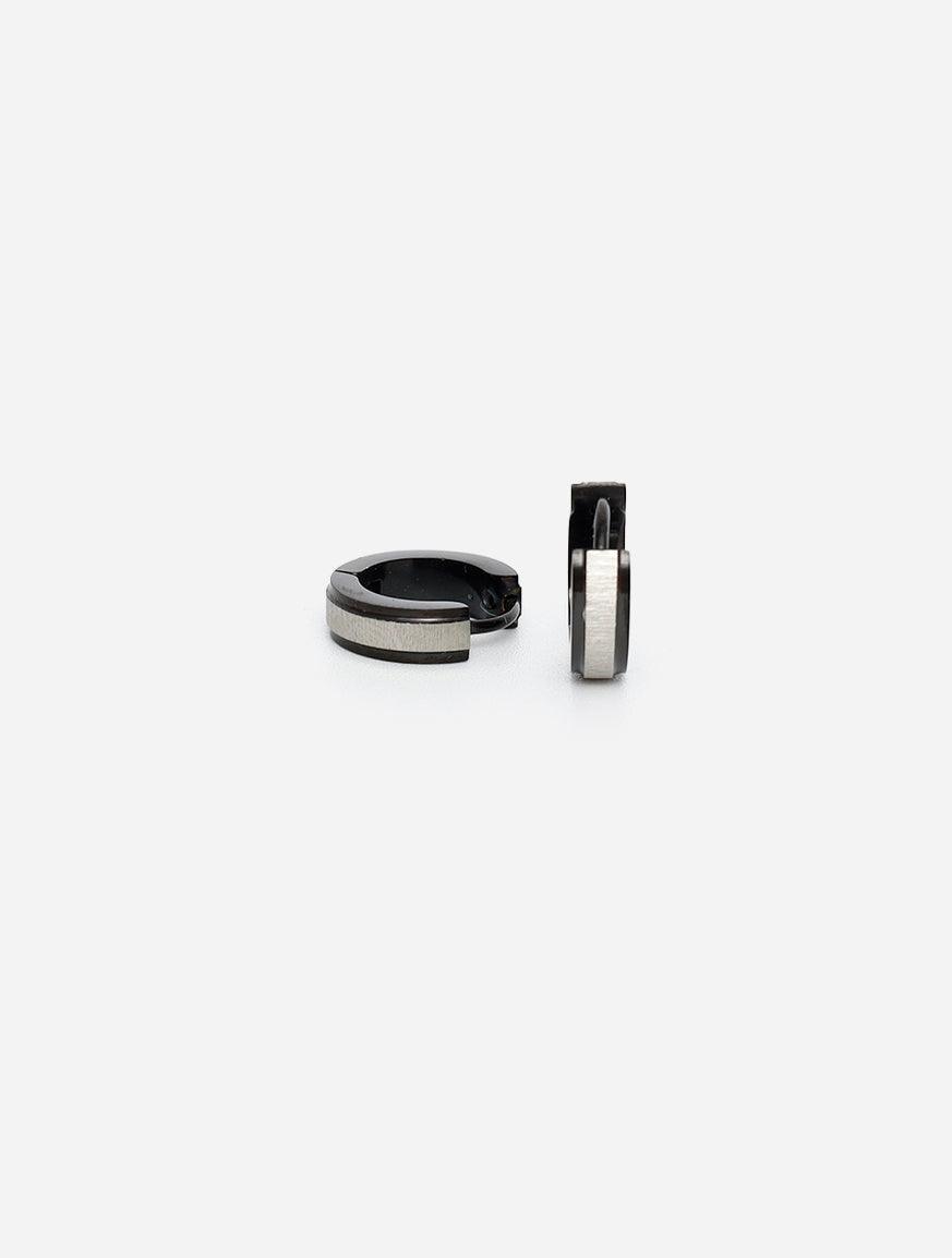 Gracias Dios Circle Hoop Hinged Earring - Challenger Streetwear