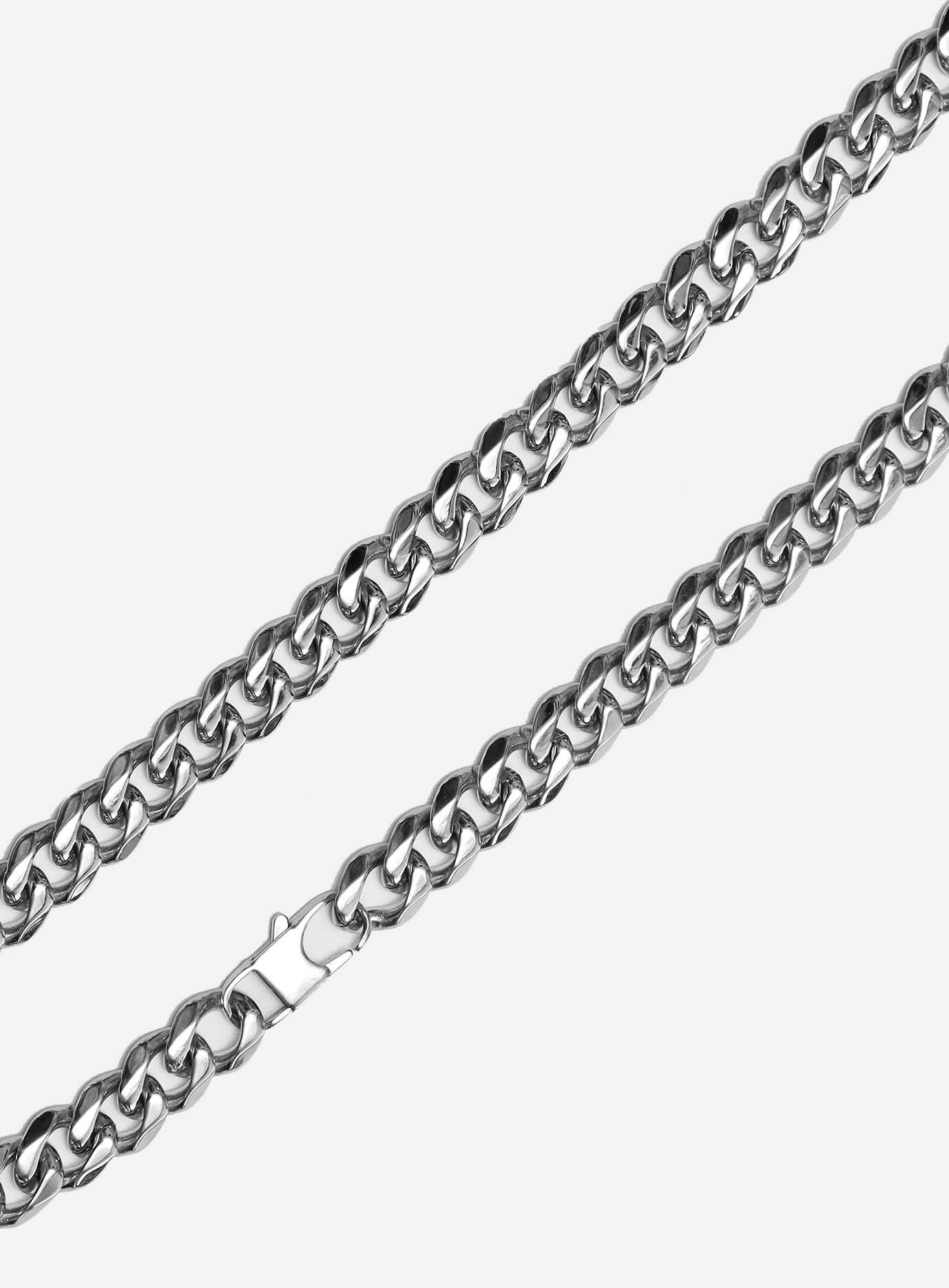 GD CUBAN CHAIN (SILVER) 13MM