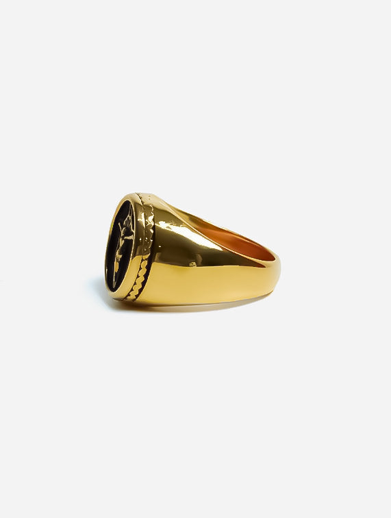 GD Crucifix Ring
