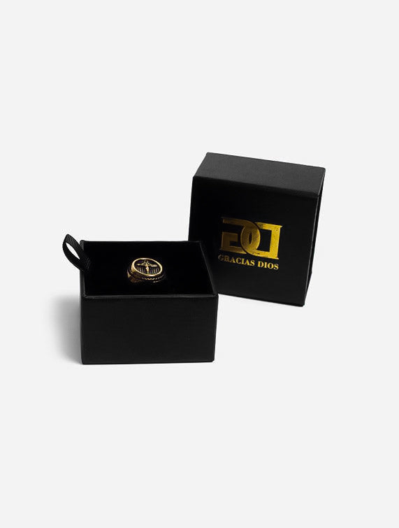 GD Crucifix Ring
