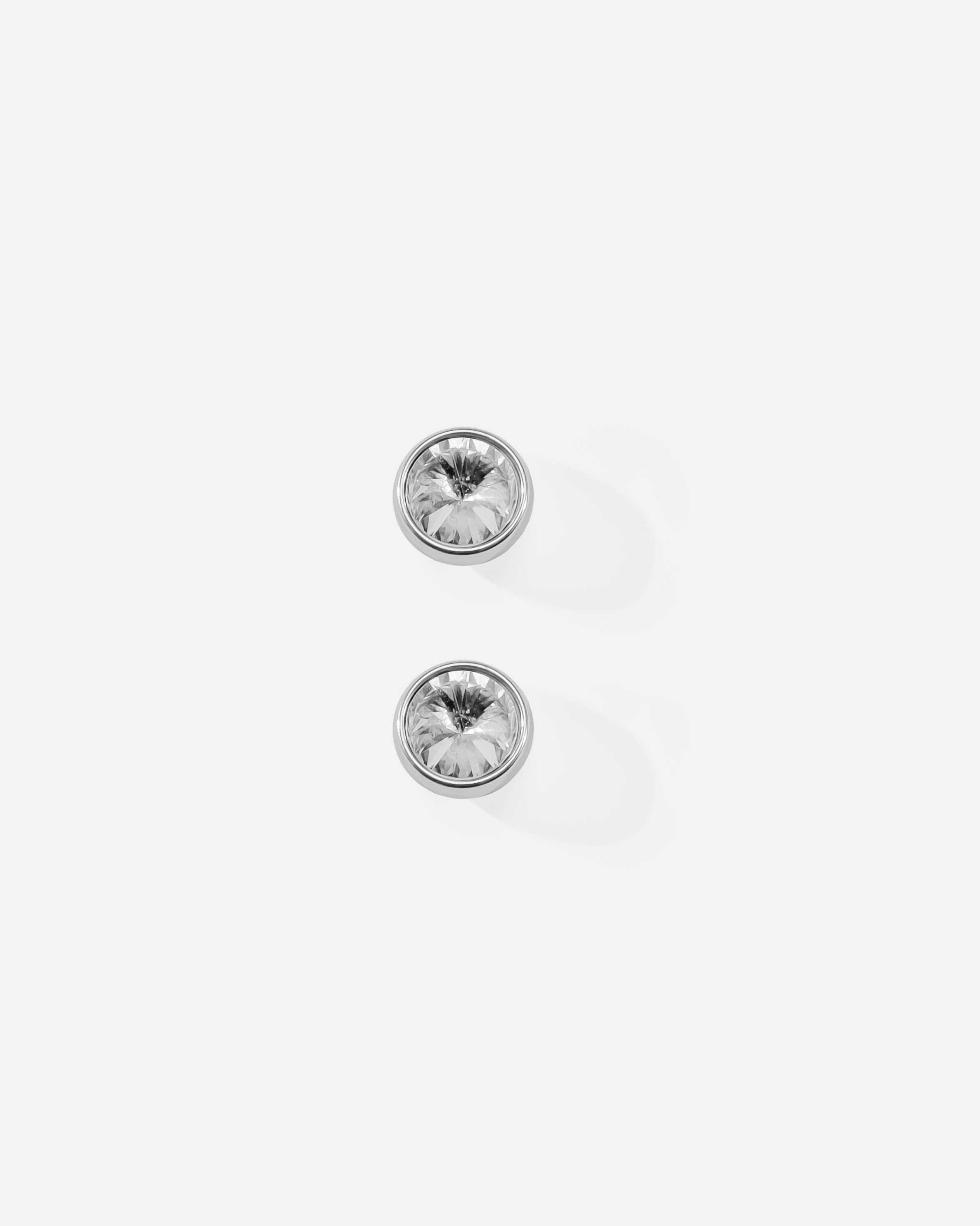 GD Holographic Center Dumbbell Earrings - Unique Statement Jewelry for Trendy Style