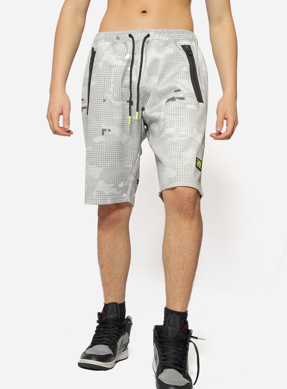 Gracias Dios Gracias Dios Geometric Map Short - Challenger Streetwear