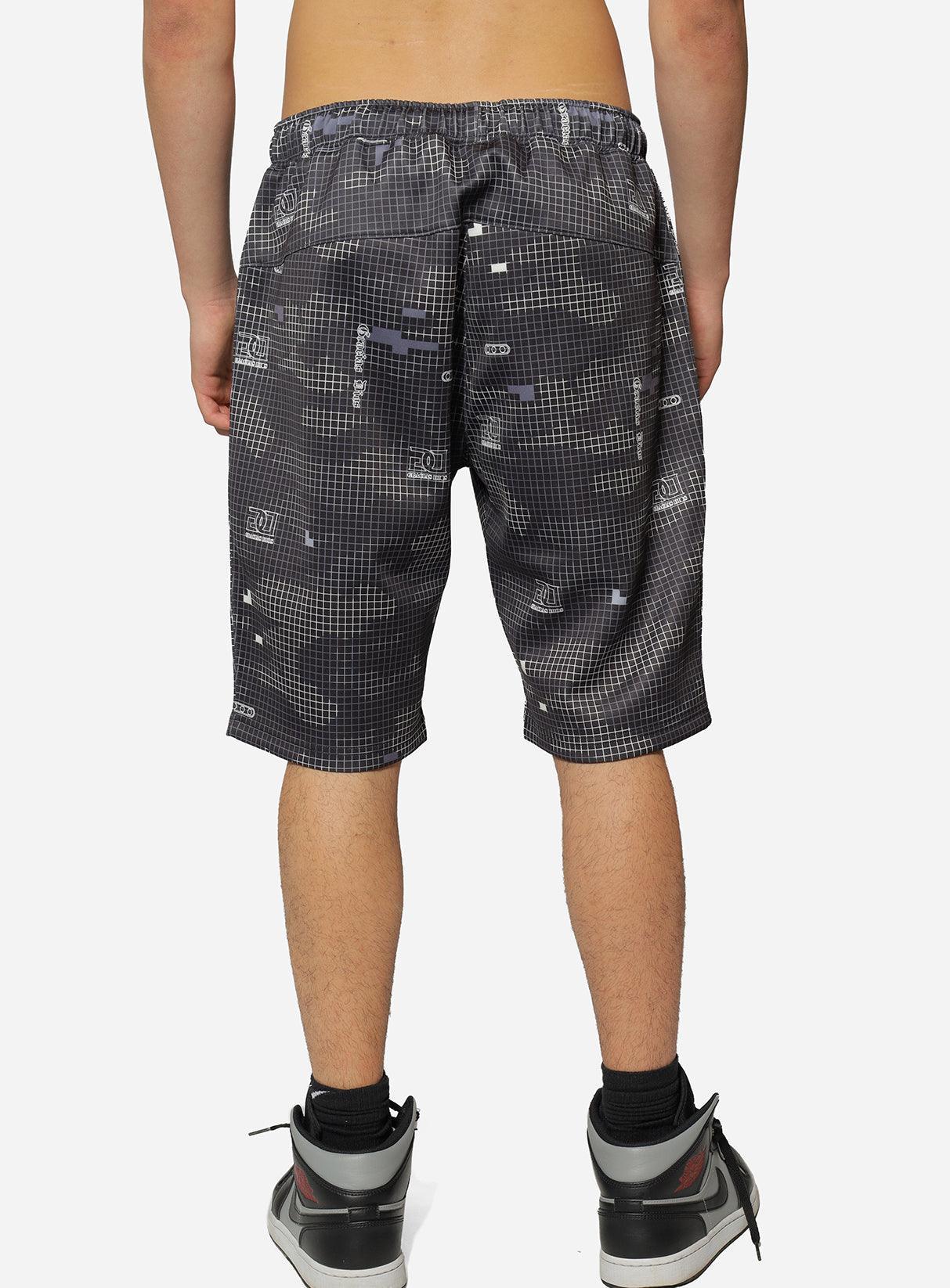 Gracias Dios Gracias Dios Geometric Map Short - Challenger Streetwear