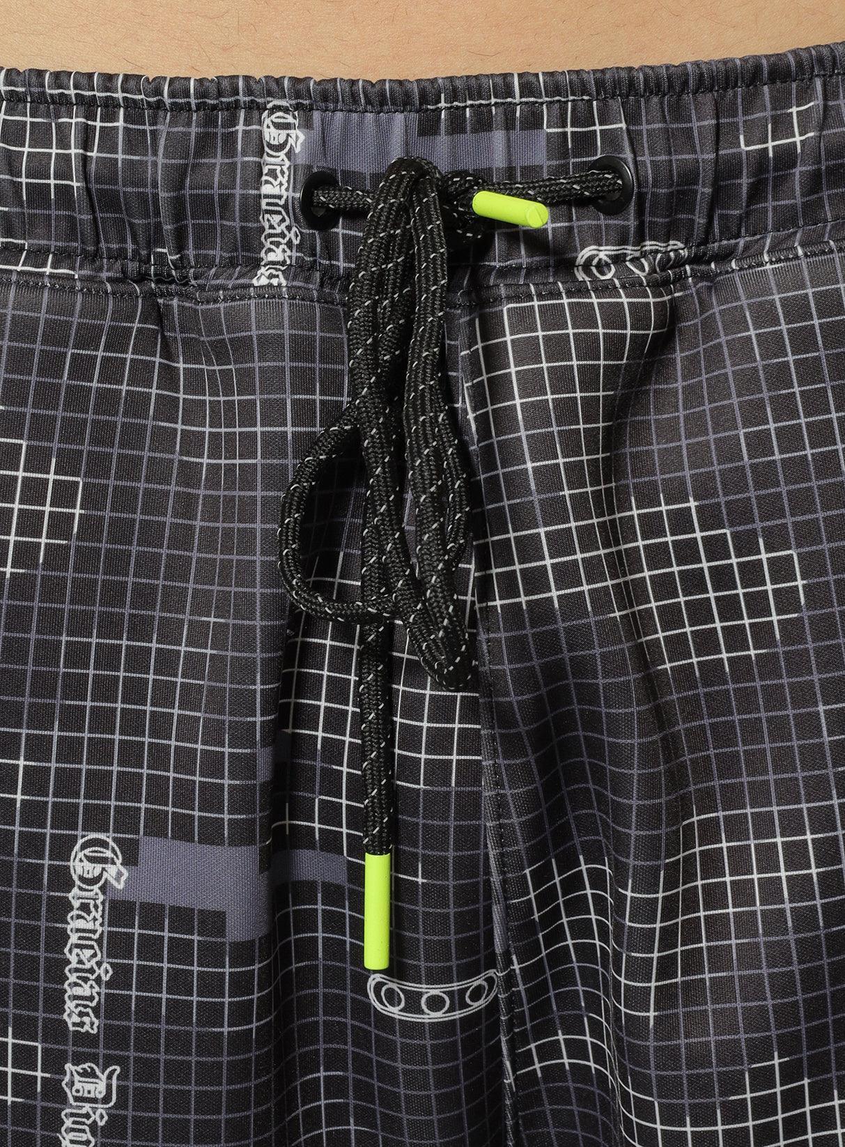 Gracias Dios Gracias Dios Geometric Map Short - Challenger Streetwear