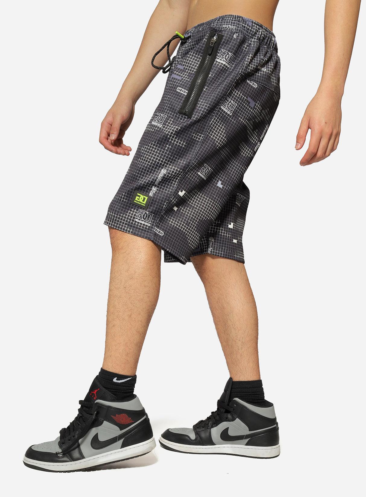 Gracias Dios Gracias Dios Geometric Map Short - Challenger Streetwear