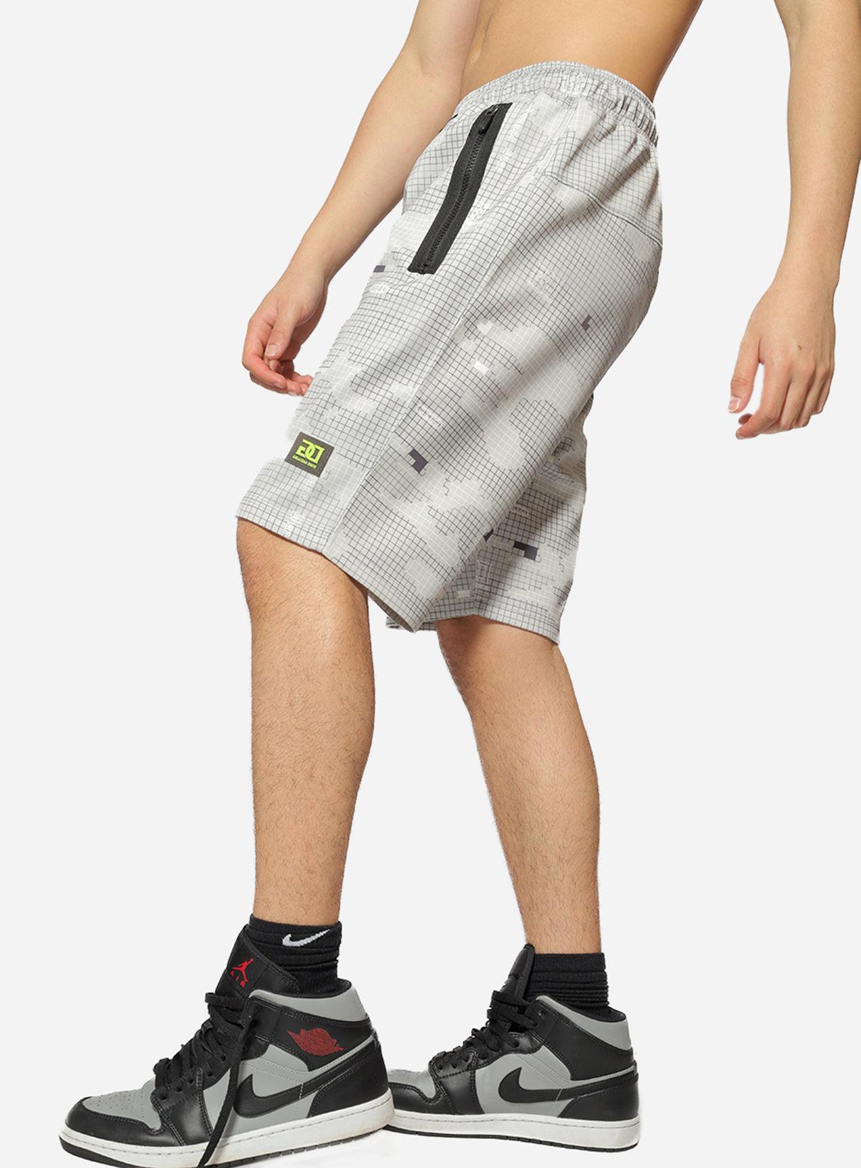 Gracias Dios Gracias Dios Geometric Map Short - Challenger Streetwear