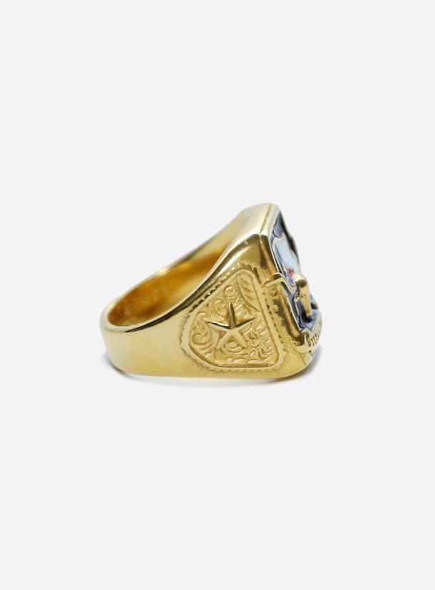 Gracias Dios Texas Pride Bull Cow Ring - Challenger Streetwear