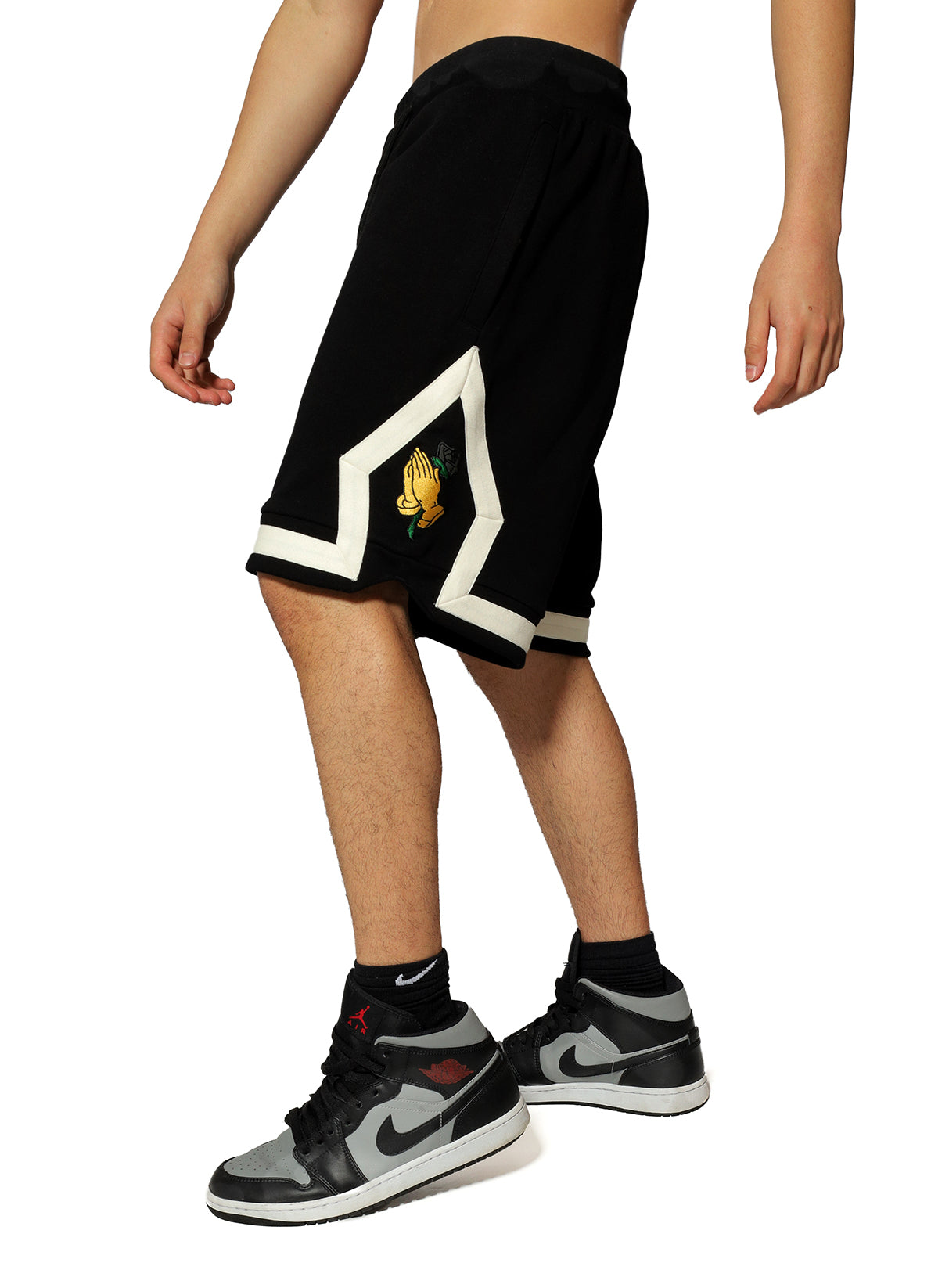Gracias Dios Pray Hand Reflective Short