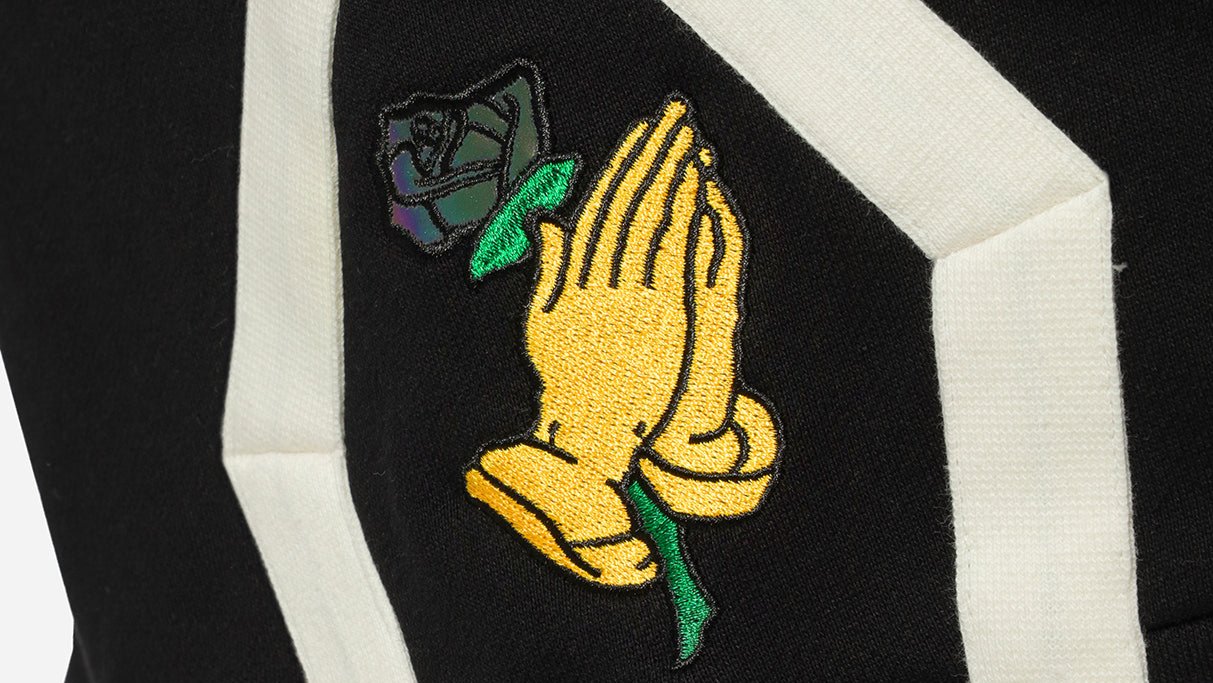 Gracias Dios Pray Hand Reflective Short