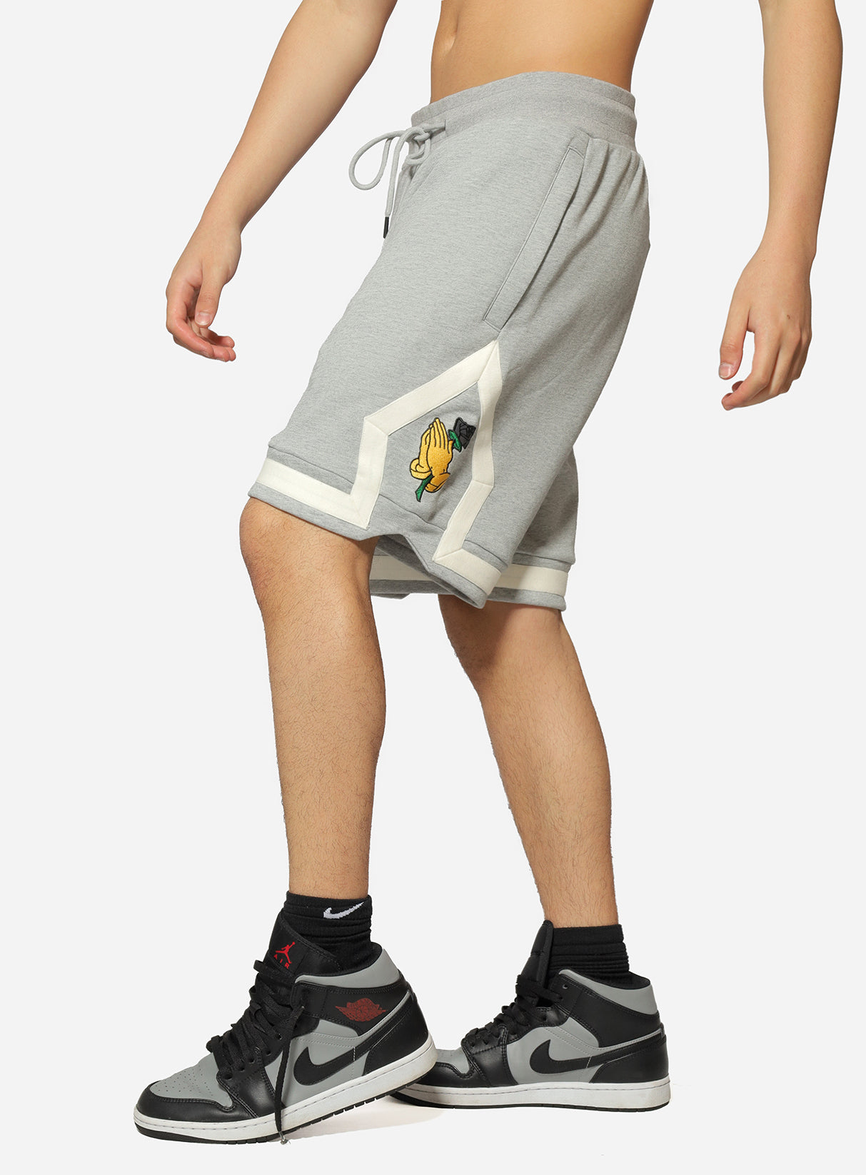 Gracias Dios Pray Hand Reflective Short
