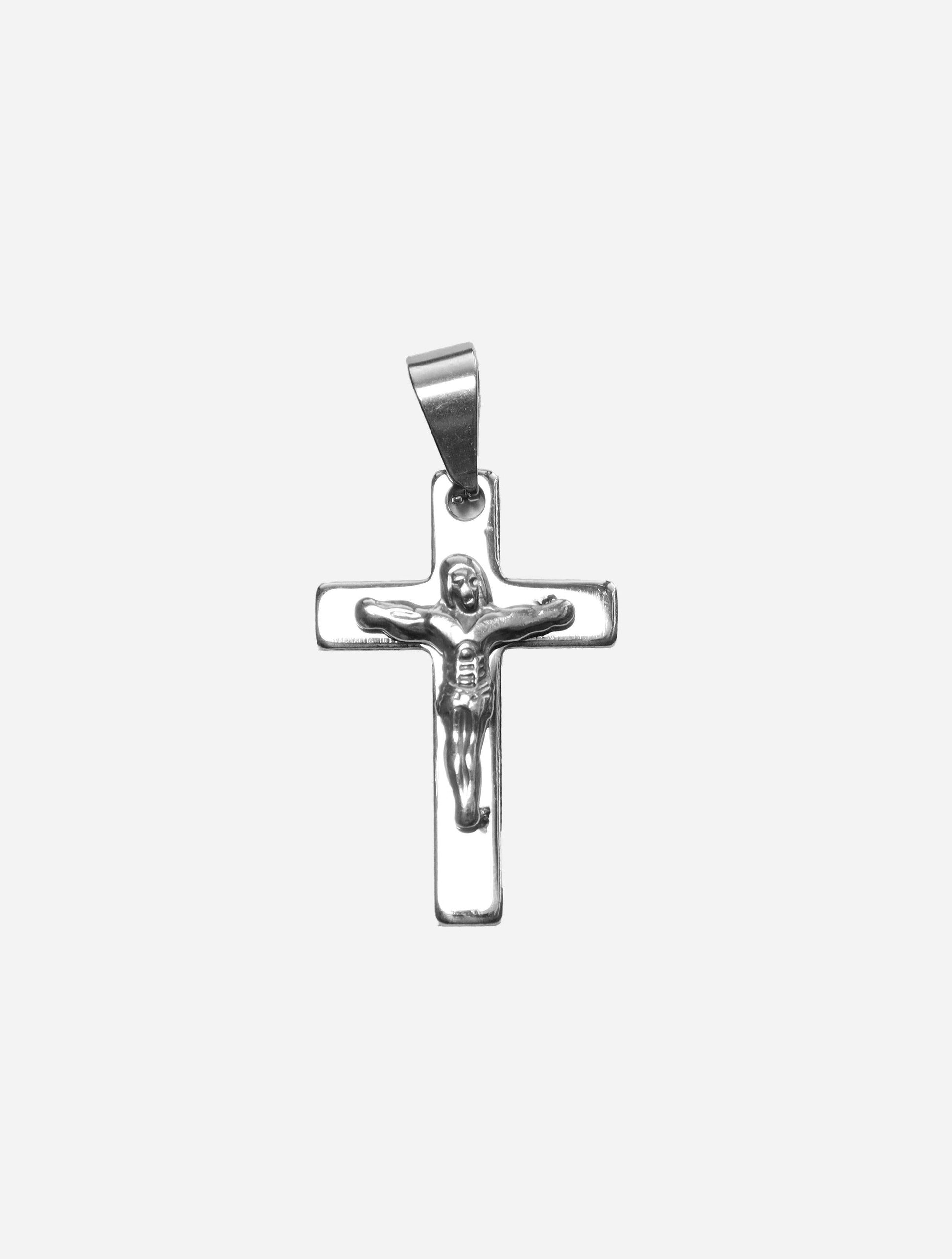 Gracias Dios Classic Mini Cross Pendant - Challenger Streetwear