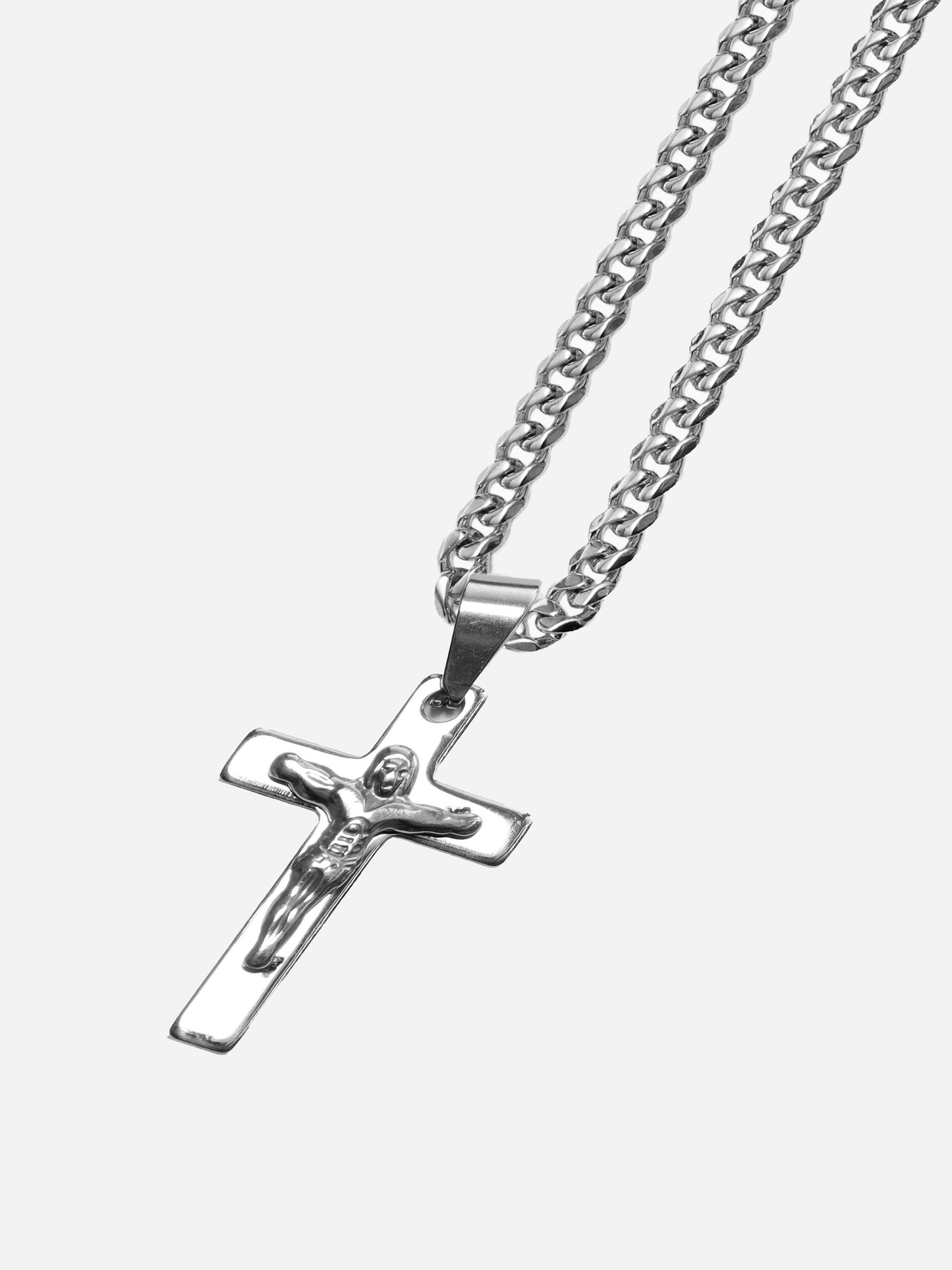 Gracias Dios Classic Mini Cross Pendant - Challenger Streetwear