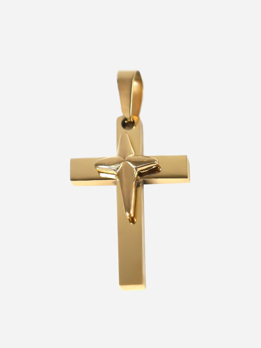 Gracias Dios Classic Star Cross Pendant - Challenger Streetwear