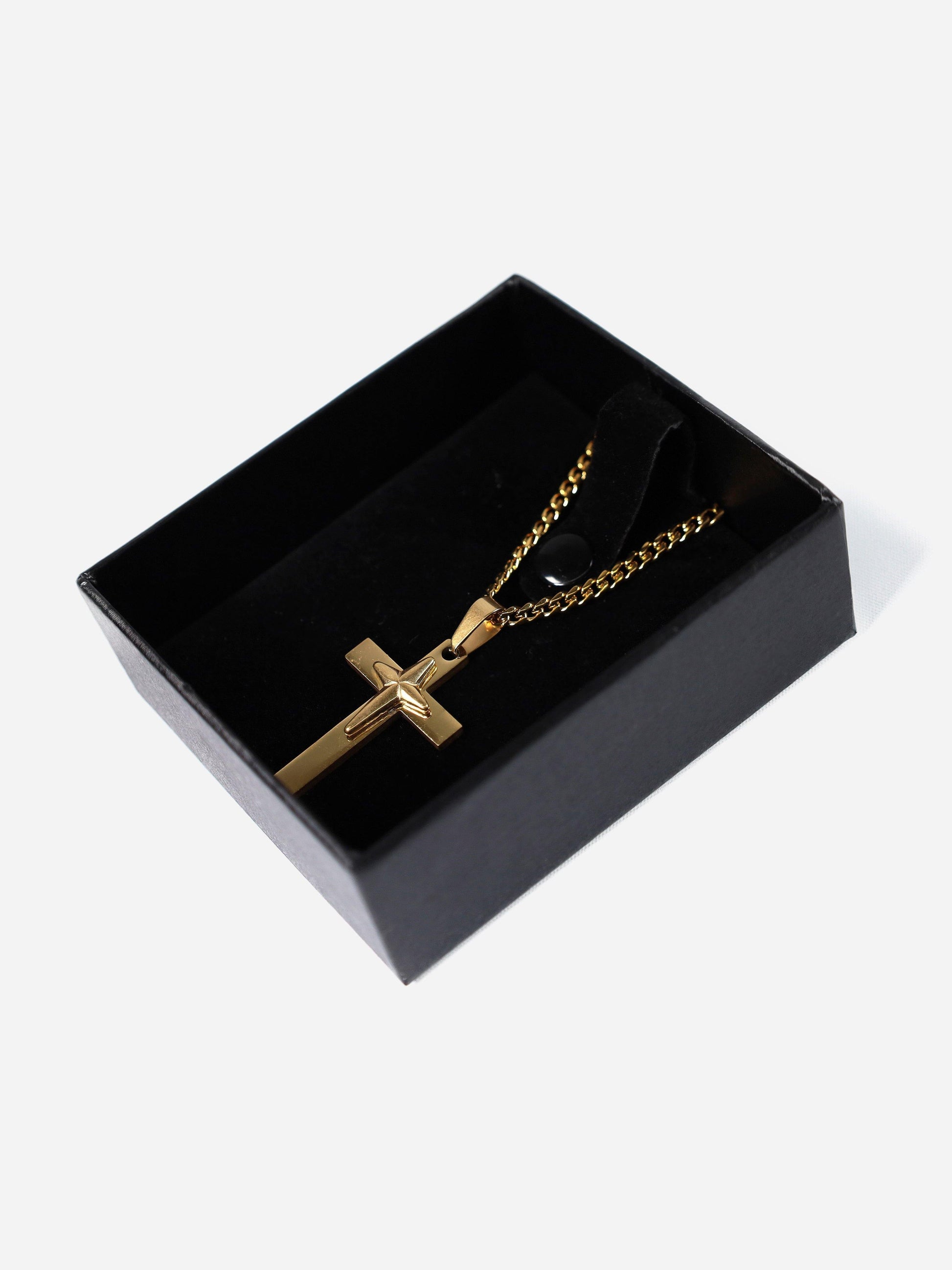 Gracias Dios Classic Star Cross Pendant - Challenger Streetwear