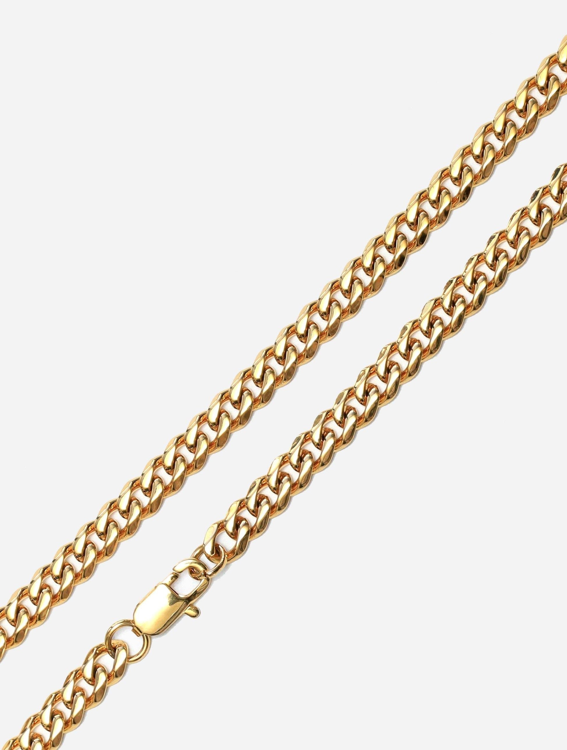 Gracias Dios Cuban 24" 7MM Chain - Challenger Streetwear