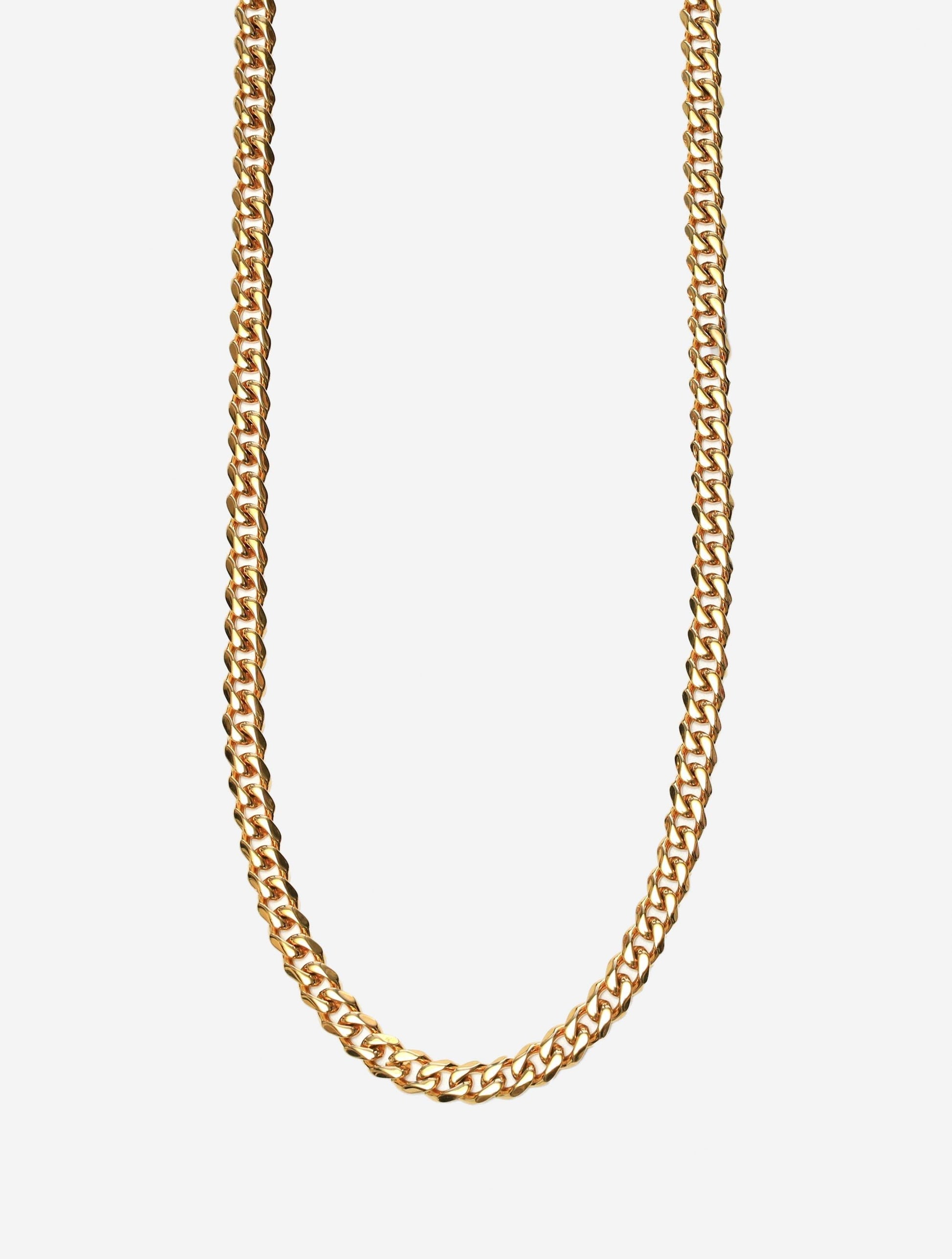 Gracias Dios Cuban 24" 7MM Chain - Challenger Streetwear