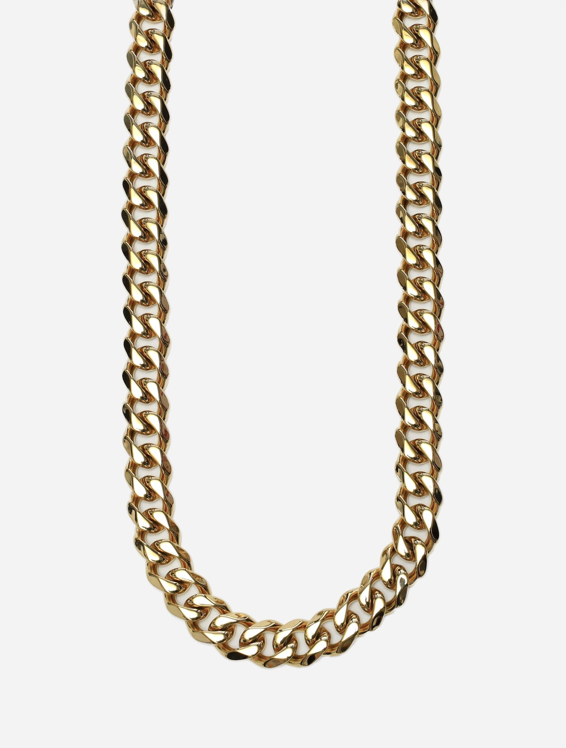 Gracias Dios Cuban 28" 15MM Chain - Challenger Streetwear