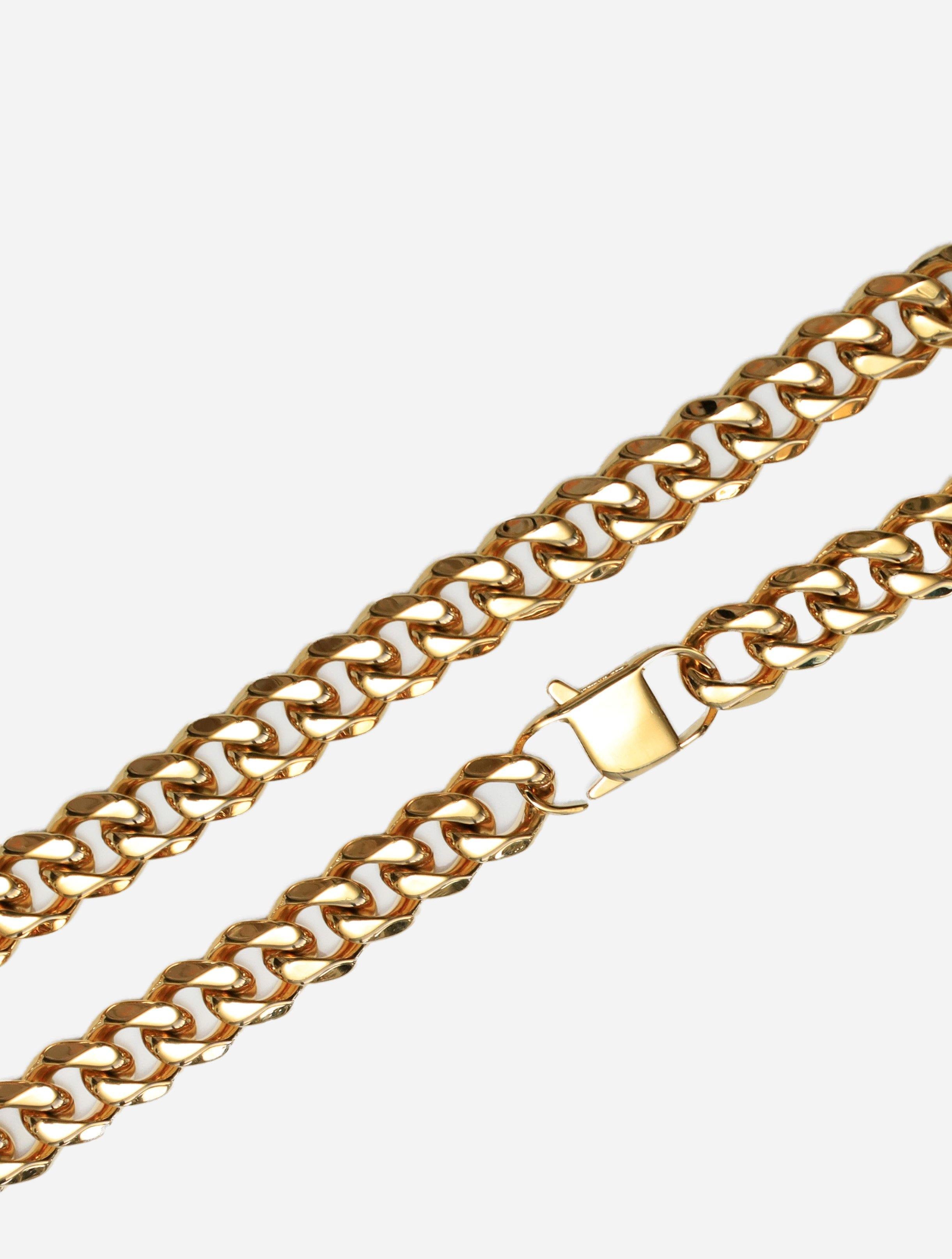 Gracias Dios Cuban 28" 15MM Chain - Challenger Streetwear