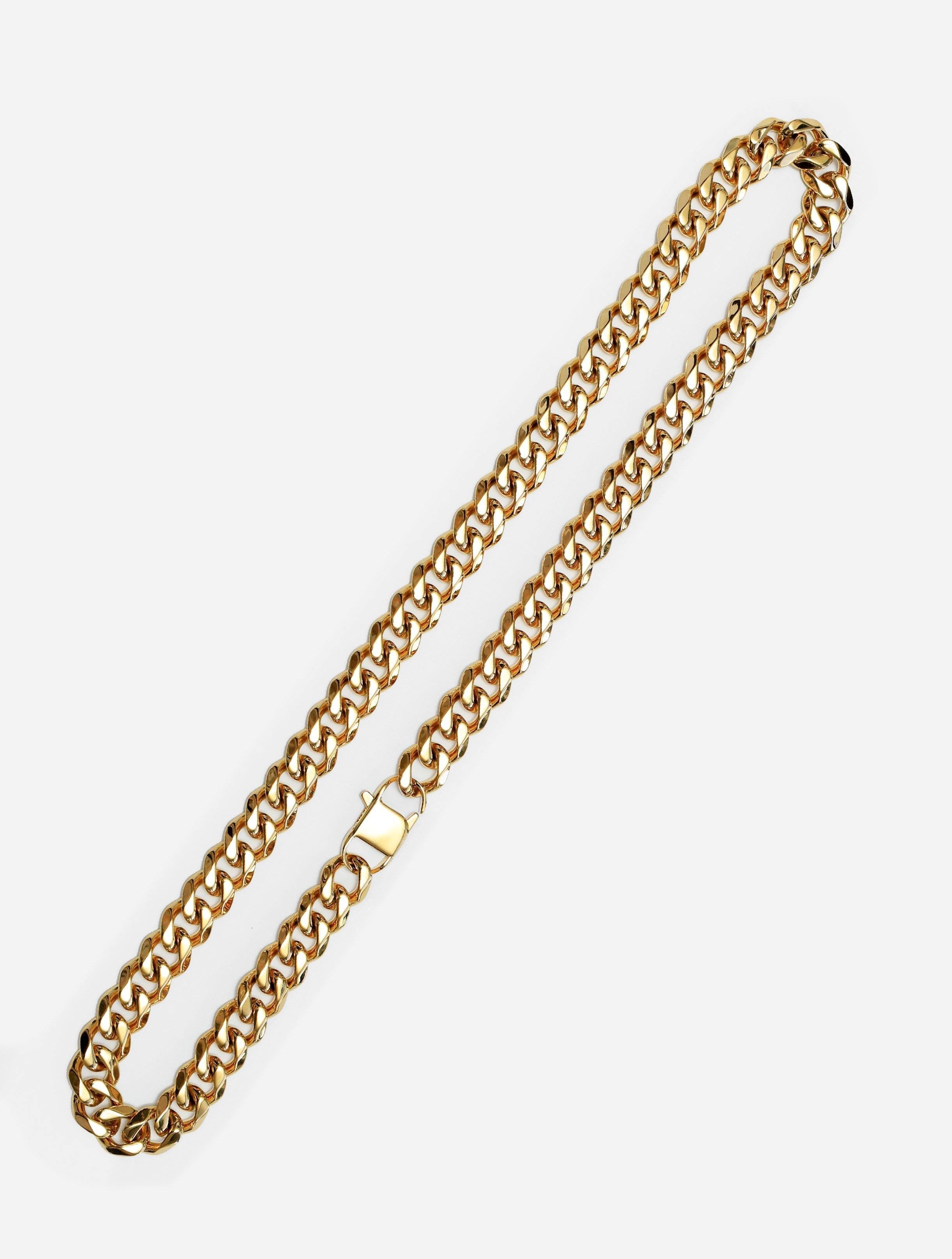 Gracias Dios Cuban 28" 15MM Chain - Challenger Streetwear