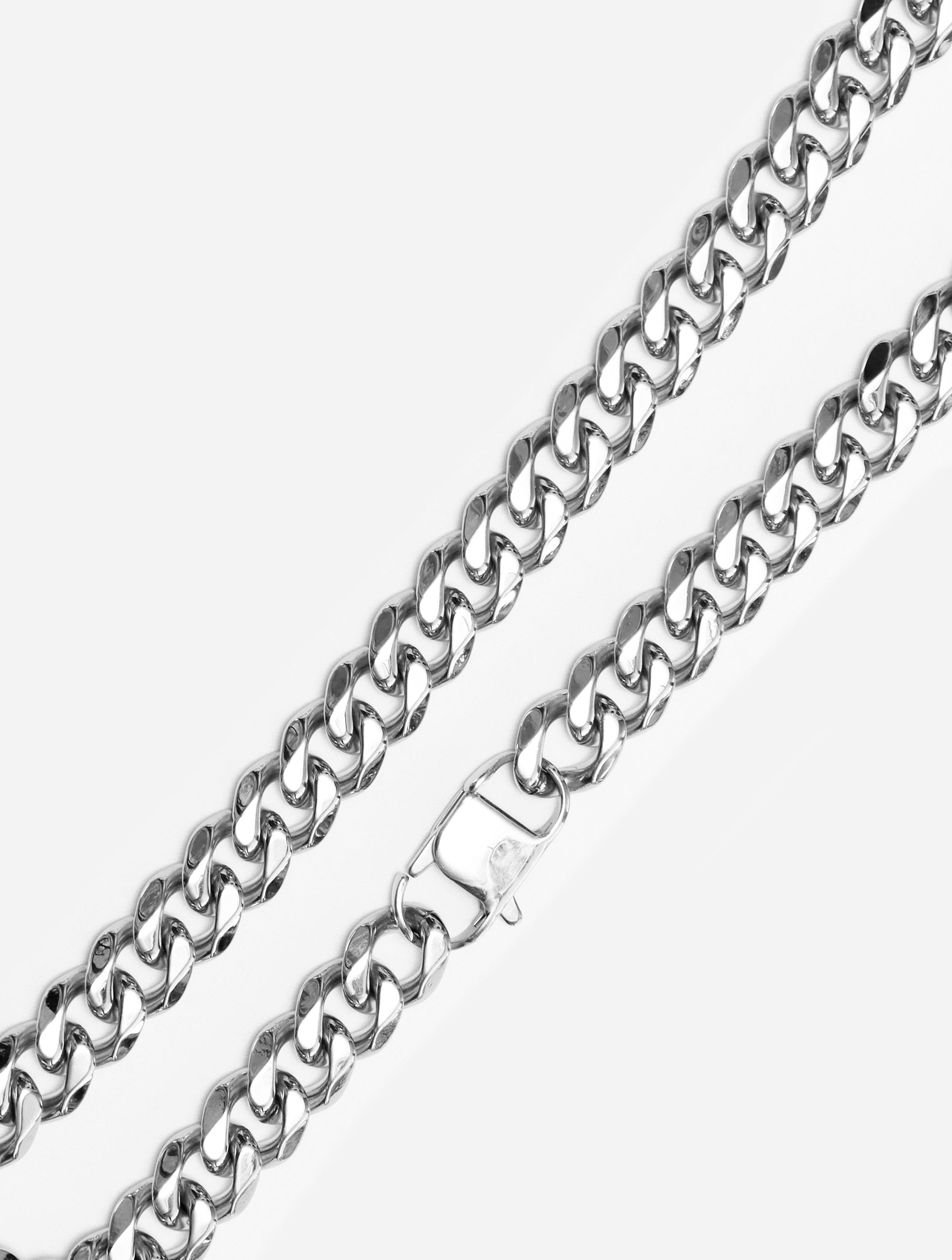 Gracias Dios Cuban 28" 15MM Chain - Challenger Streetwear