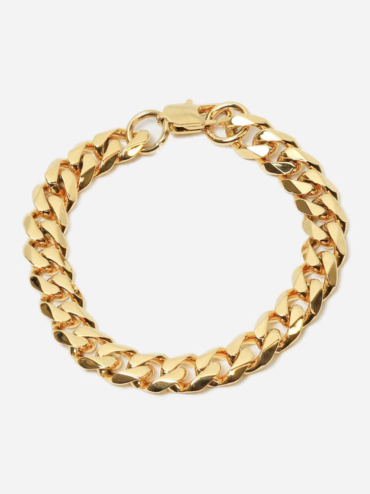 Gracias Dios Cuban Link 8" 10MM Bracelet - Challenger Streetwear