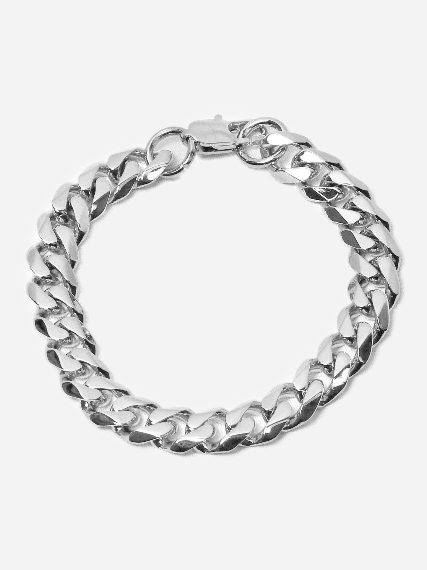 Gracias Dios Cuban Link 8" 10MM Bracelet - Challenger Streetwear