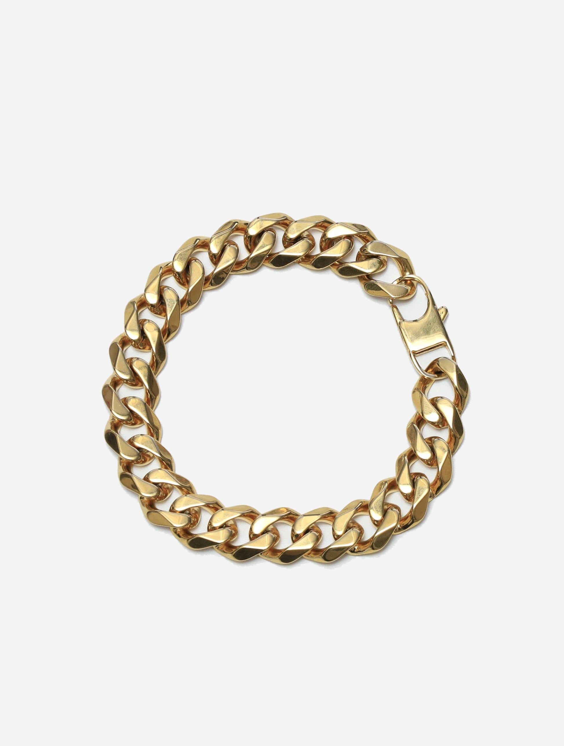 Gracias Dios Cuban Link 9" 13MM Bracelet - Challenger Streetwear