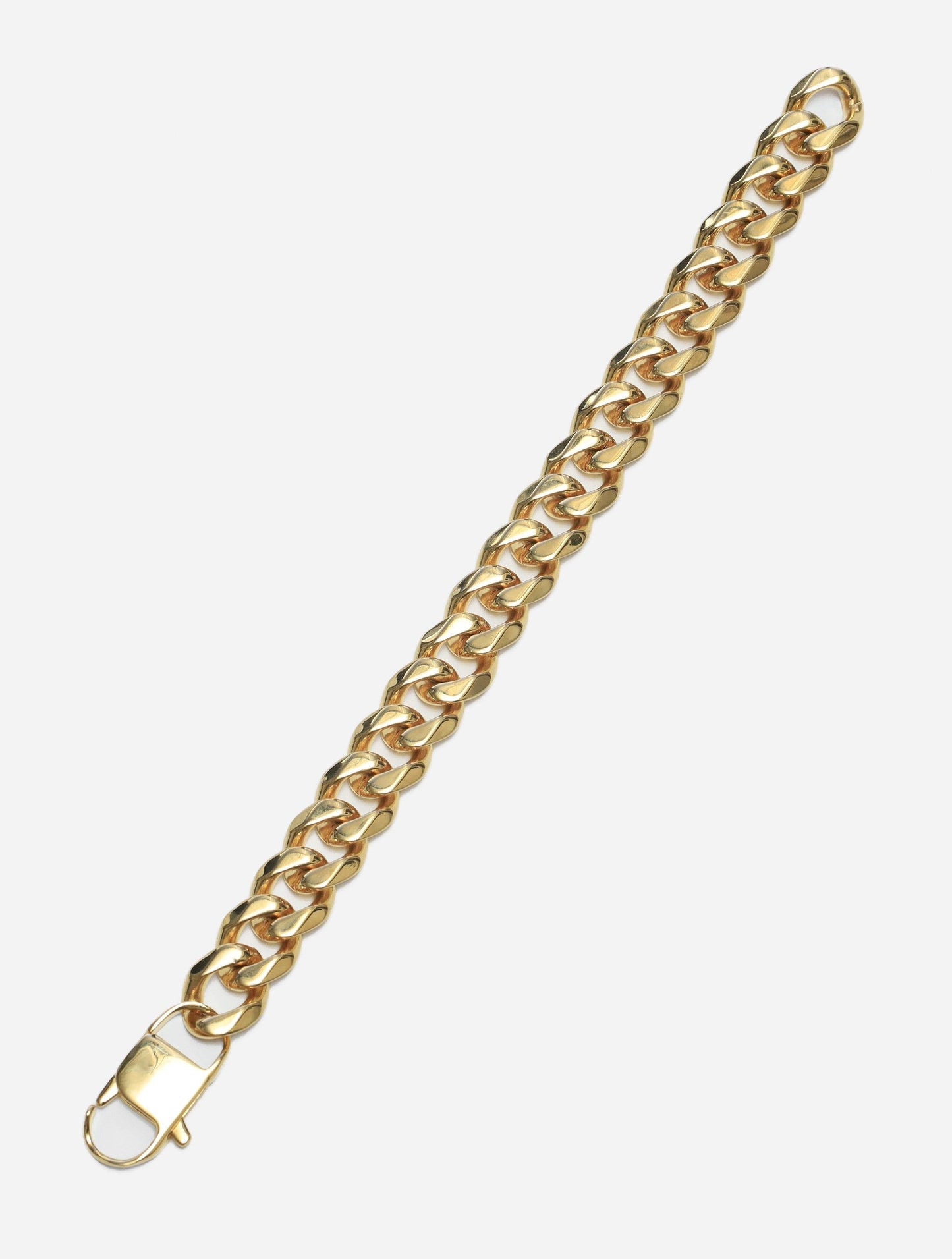 Gracias Dios Cuban Link 9" 15MM Bracelet - Challenger Streetwear