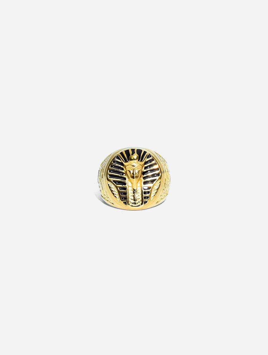 Gracias Dios Egyptian Pharaoh Ring - Challenger Streetwear