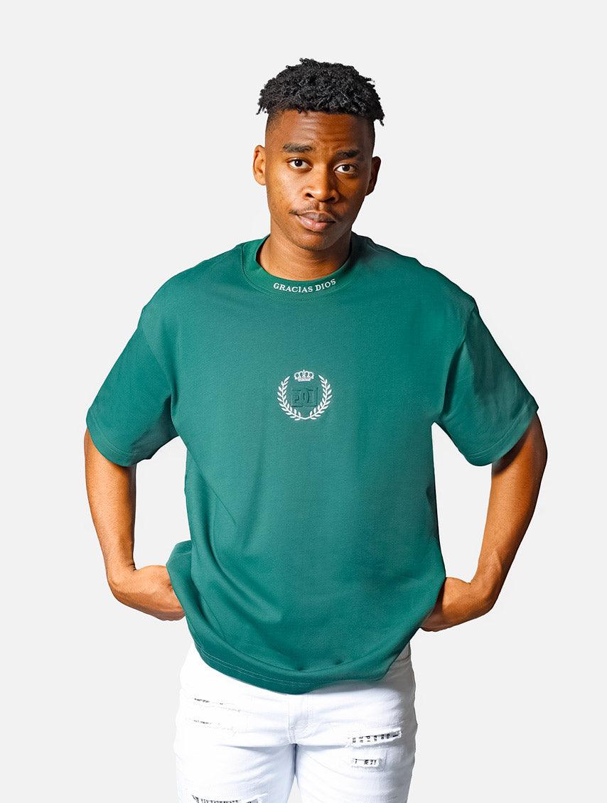 Gracias Dios GD Crown Oversized T-Shirt - Challenger Streetwear