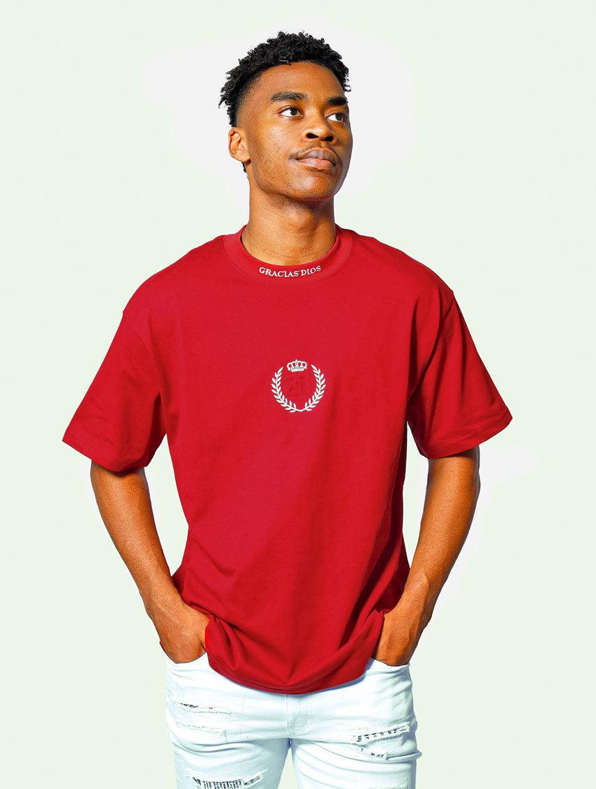 Gracias Dios GD Crown Oversized T-Shirt - Challenger Streetwear