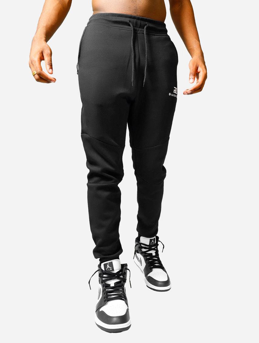 Gracias Dios Gd fleece jogger pants black pants - Challenger Streetwear