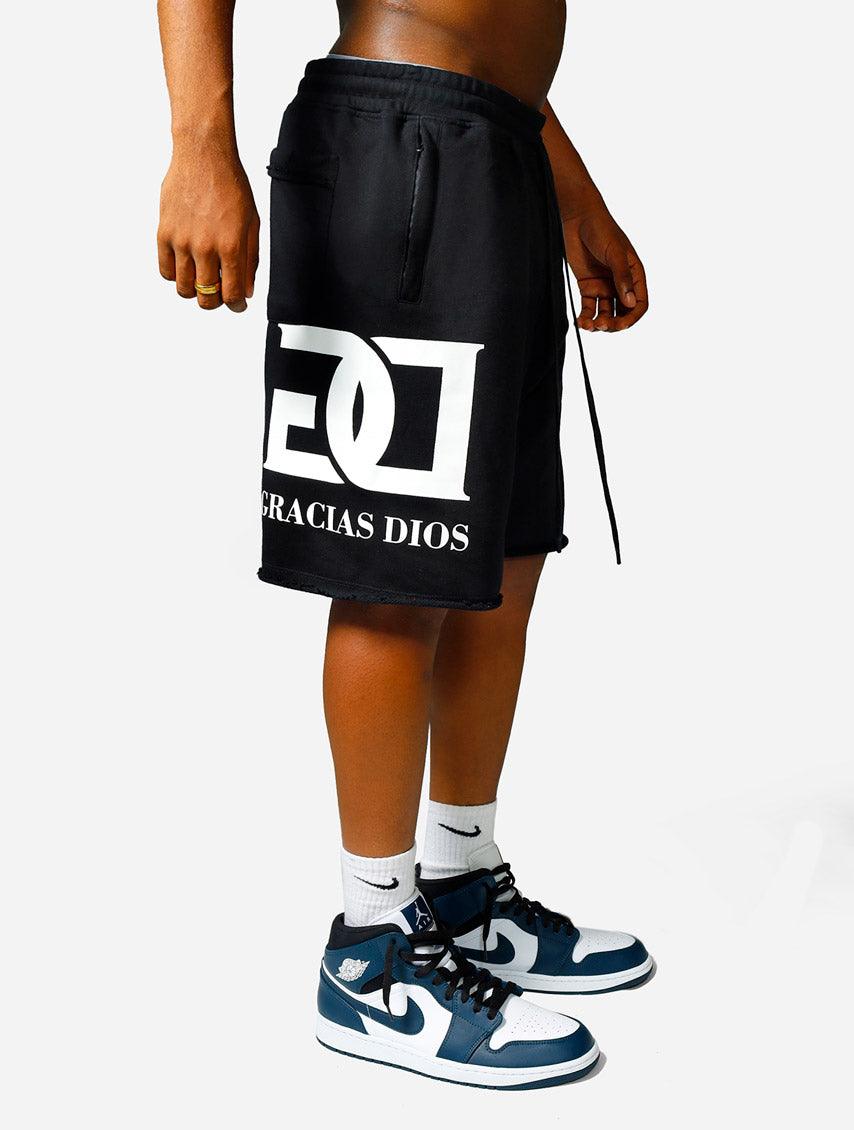 Gracias Dios GD Fleece Shorts - Challenger Streetwear