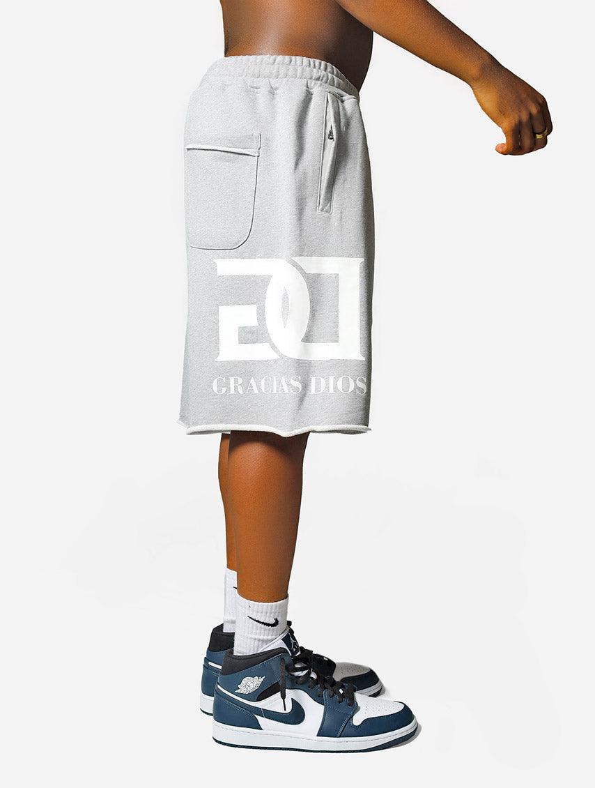 Gracias Dios GD Fleece Shorts - Challenger Streetwear