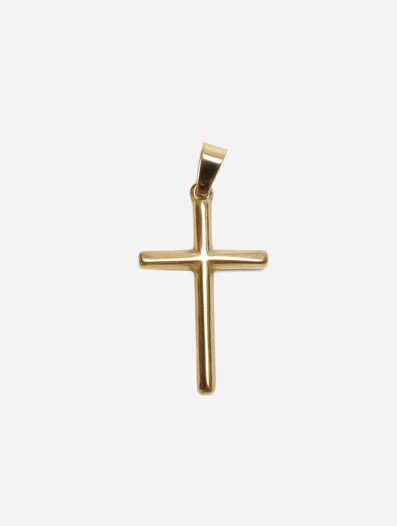 Gracias Dios GD Gold Cross Religious Pendant - Challenger Streetwear