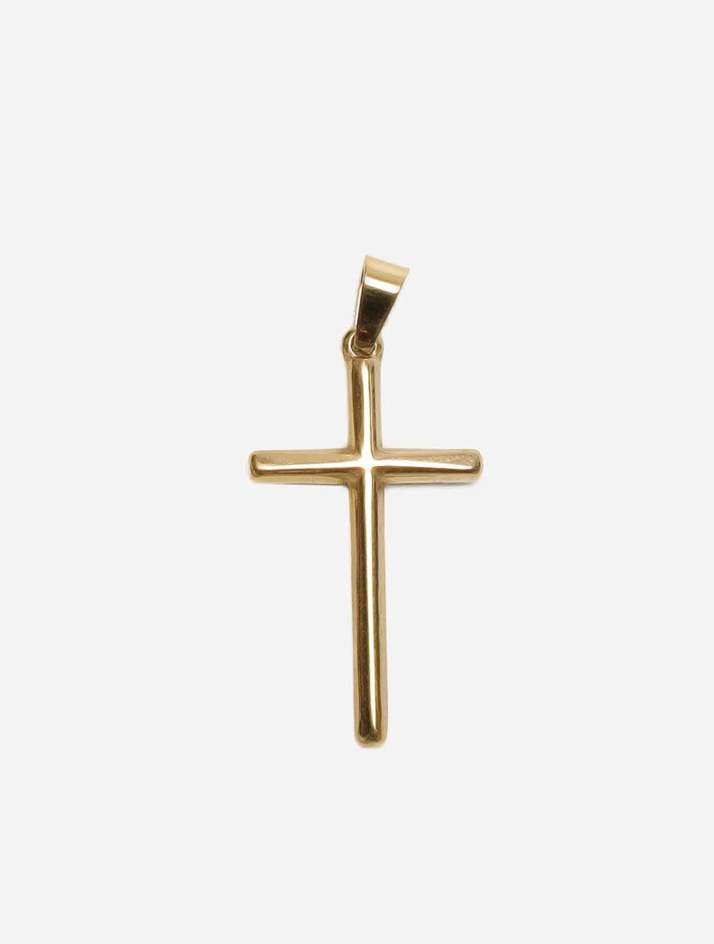 Gracias Dios GD Gold Cross Religious Pendant - Challenger Streetwear