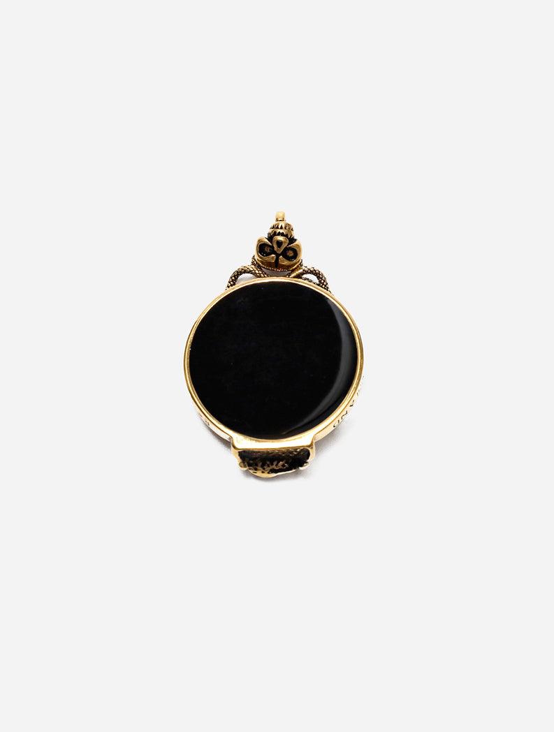 Gracias Dios GD Gold No See Mirror Pendant - Challenger Streetwear
