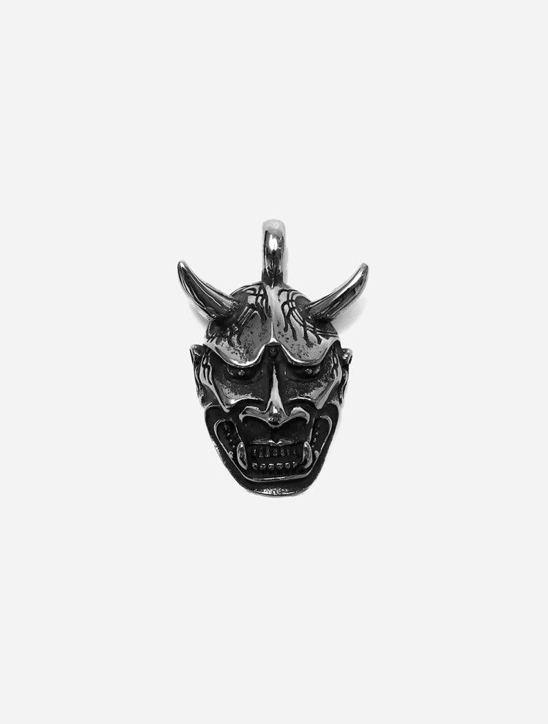 Gracias Dios GD Japanese Noh Mask Hannya Devil Pendant - Challenger Streetwear