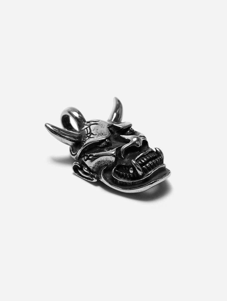 Gracias Dios GD Japanese Noh Mask Hannya Devil Pendant - Challenger Streetwear