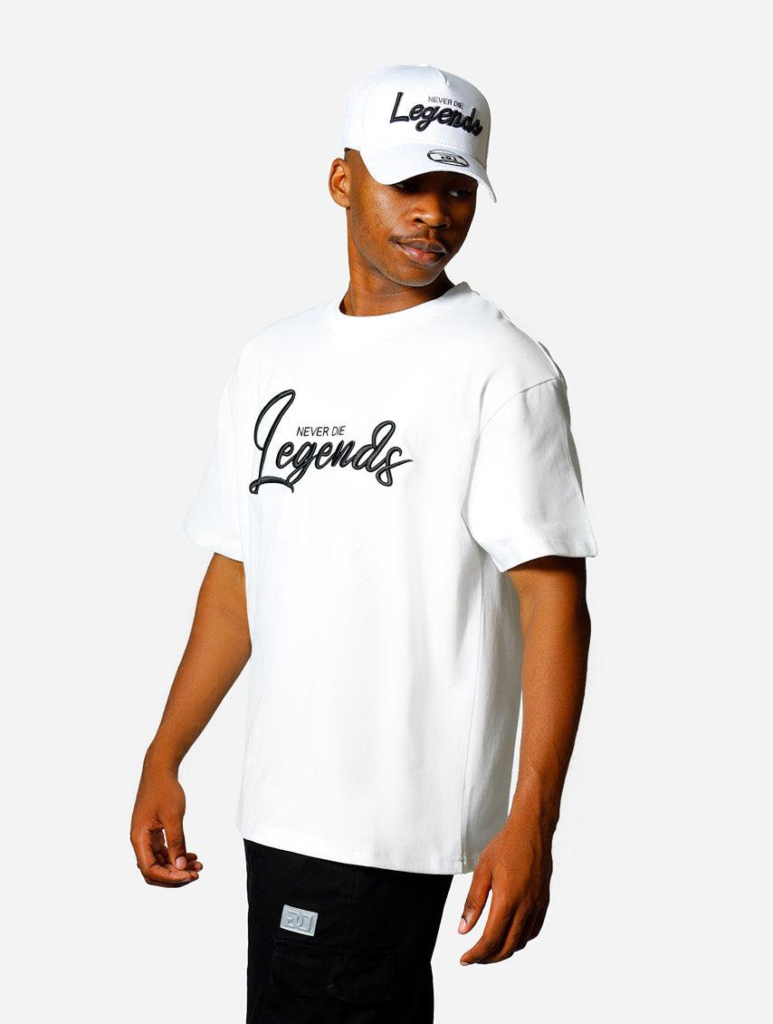 Gracias Dios GD Legends Never Die Oversized T-Shirt - Challenger Streetwear