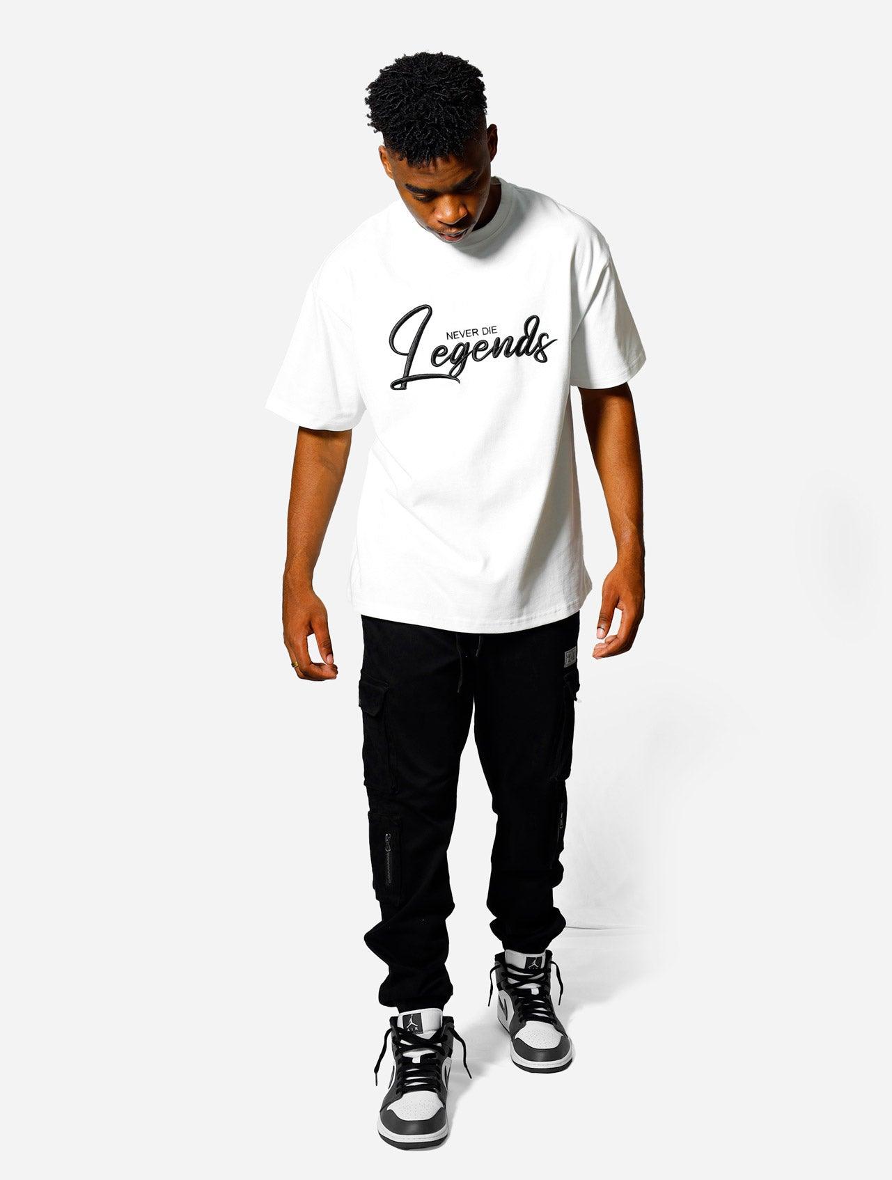 Gracias Dios GD Legends Never Die Oversized T-Shirt - Challenger Streetwear