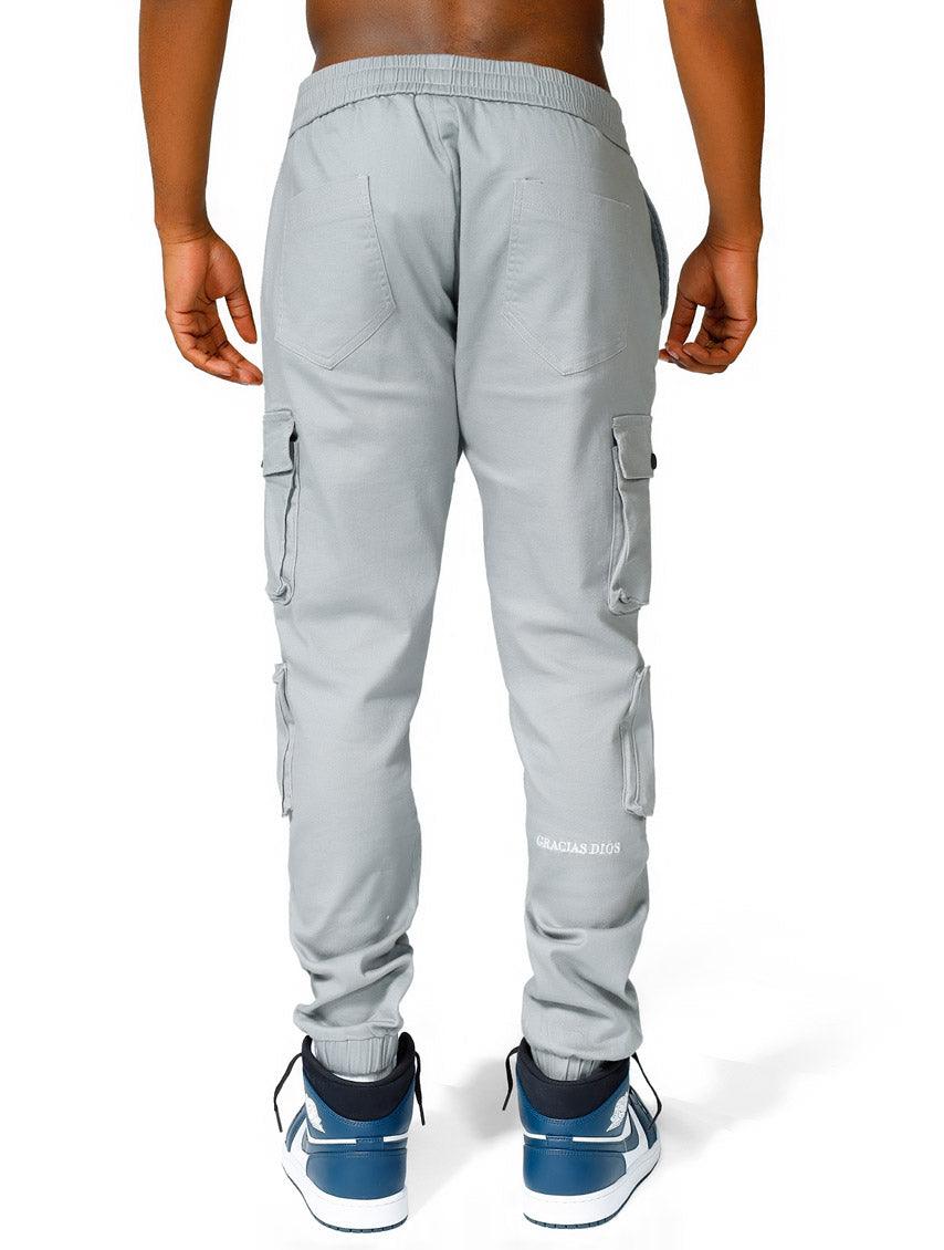 Gracias Dios GD Logo Reflective Cargo Pants - Challenger Streetwear