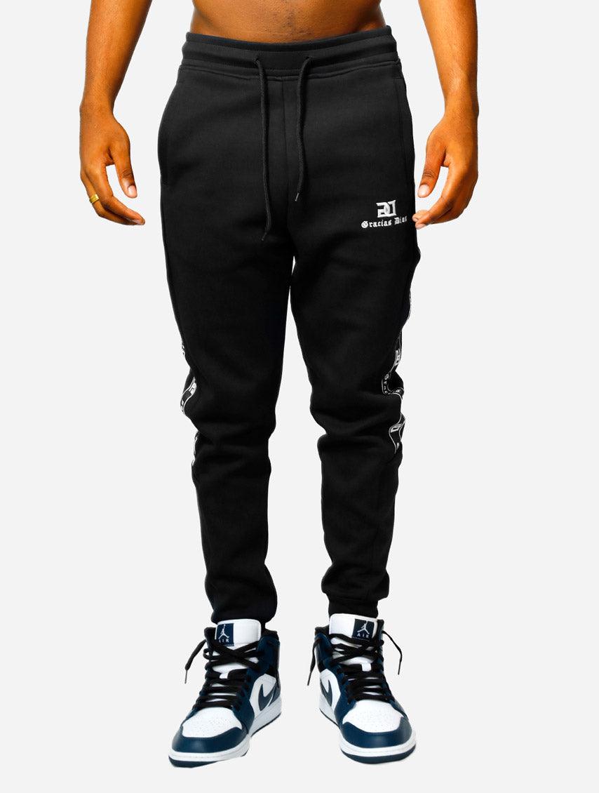 Gracias Dios Gd Original strip track pants - Challenger Streetwear