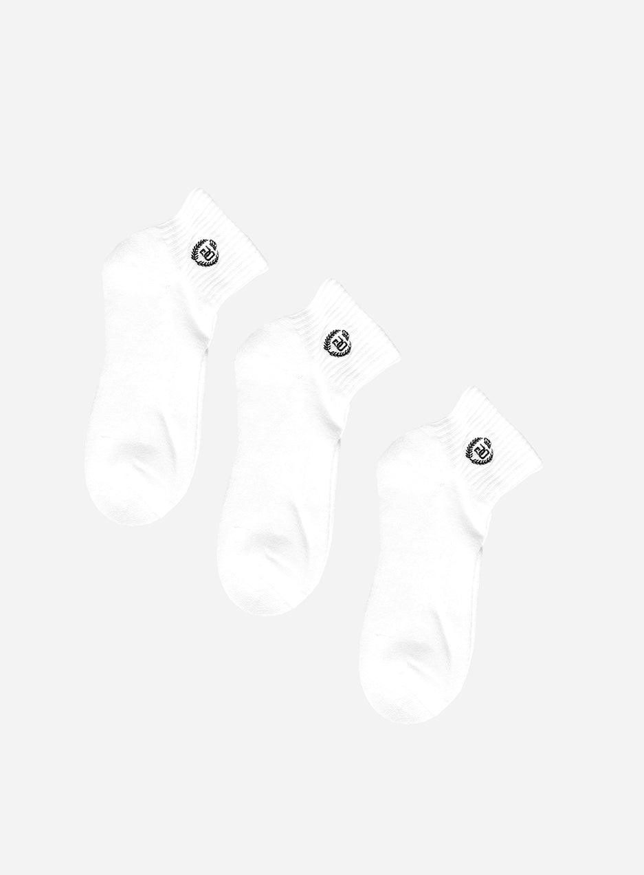 Gracias Dios GD Quarter-Length Crew Socks - Challenger Streetwear